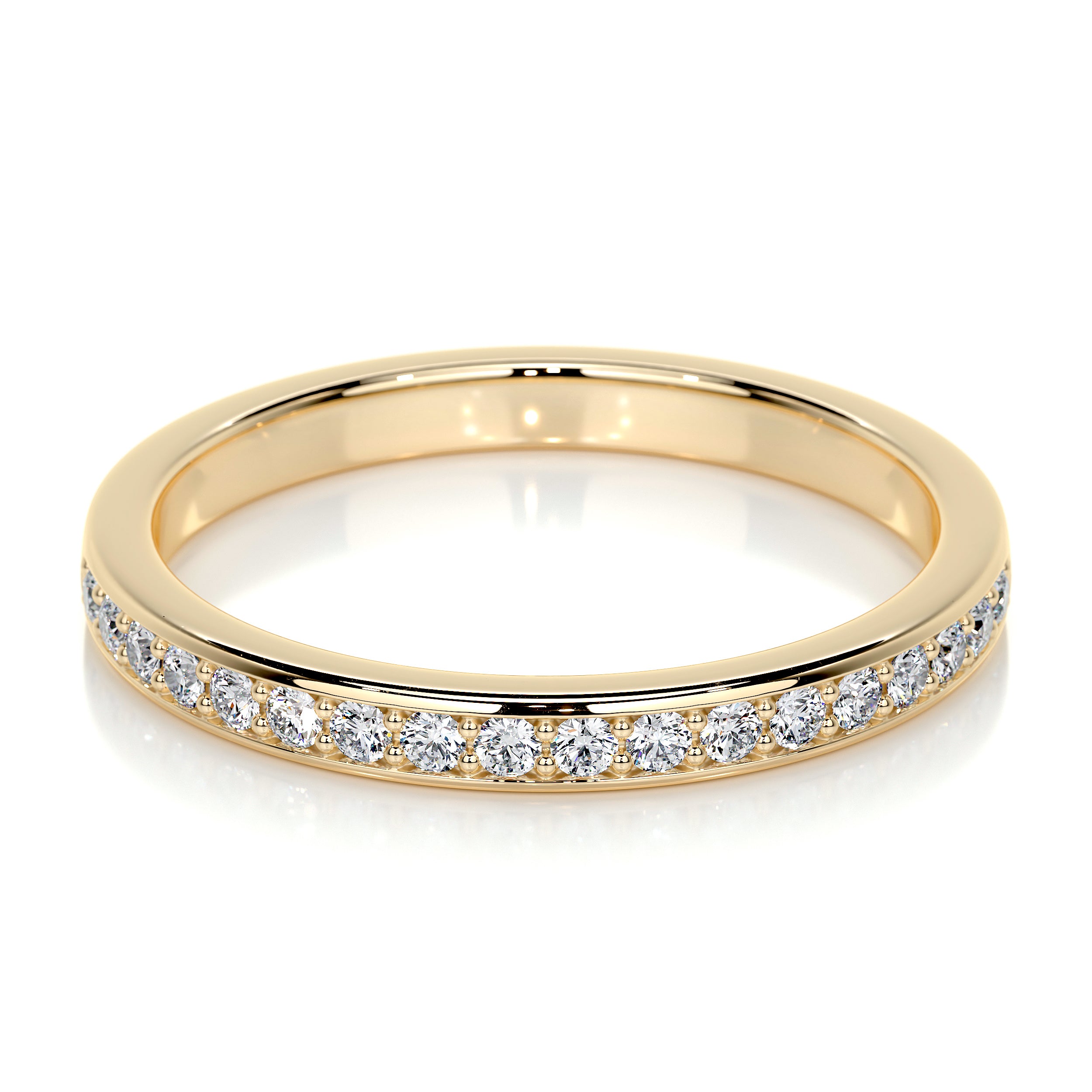 Giselle Lab Grown Diamond Wedding Ring (0.2 Carat) -18K Yellow Gold