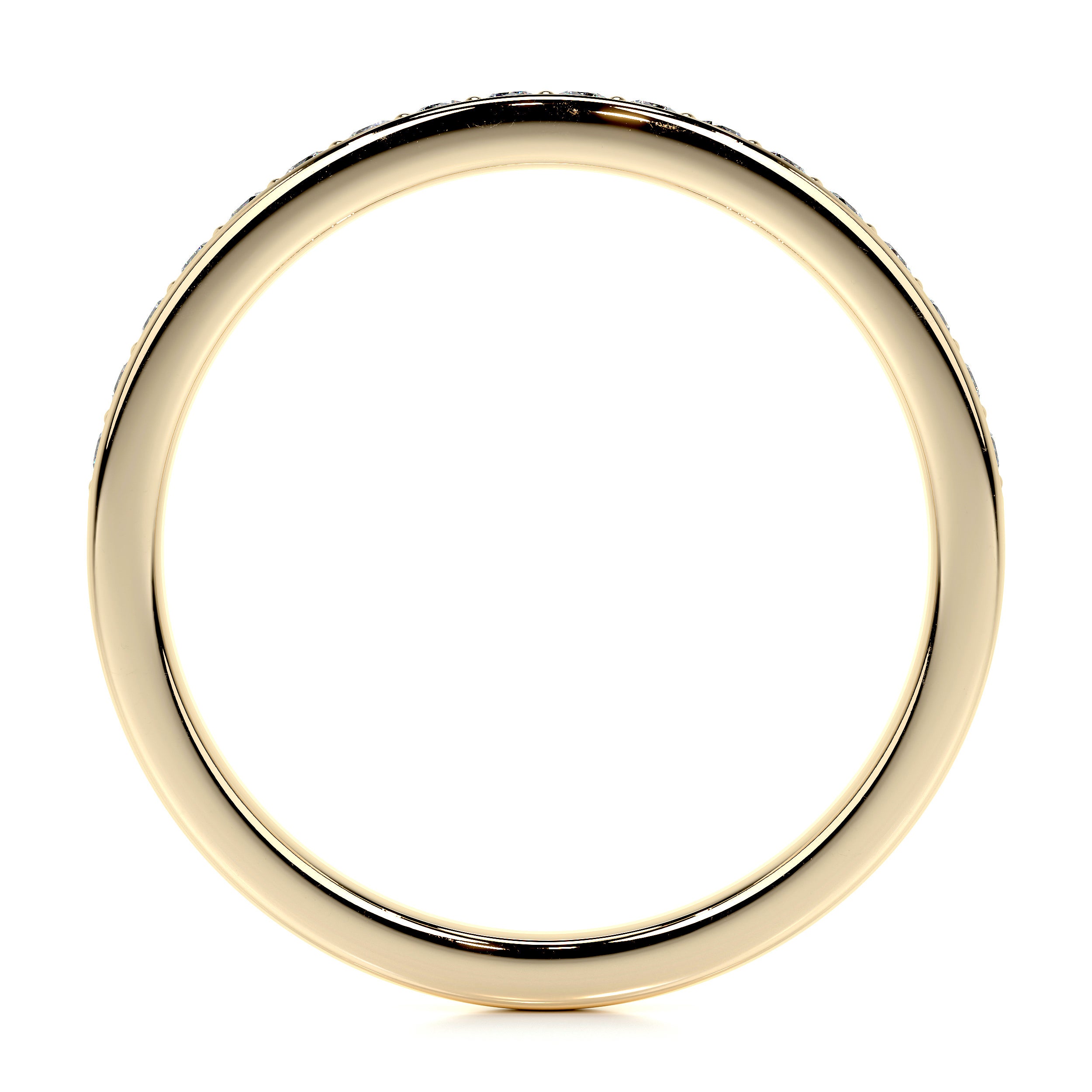 Giselle Lab Grown Diamond Wedding Ring   (0.2 Carat) -18K Yellow Gold