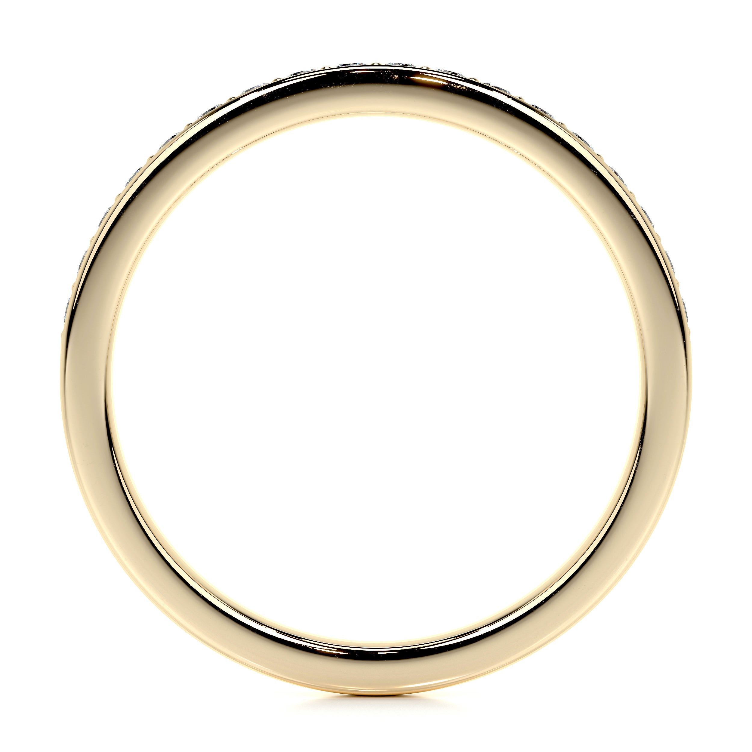 Giselle Lab Grown Diamond Wedding Ring (0.2 Carat) -18K Yellow Gold