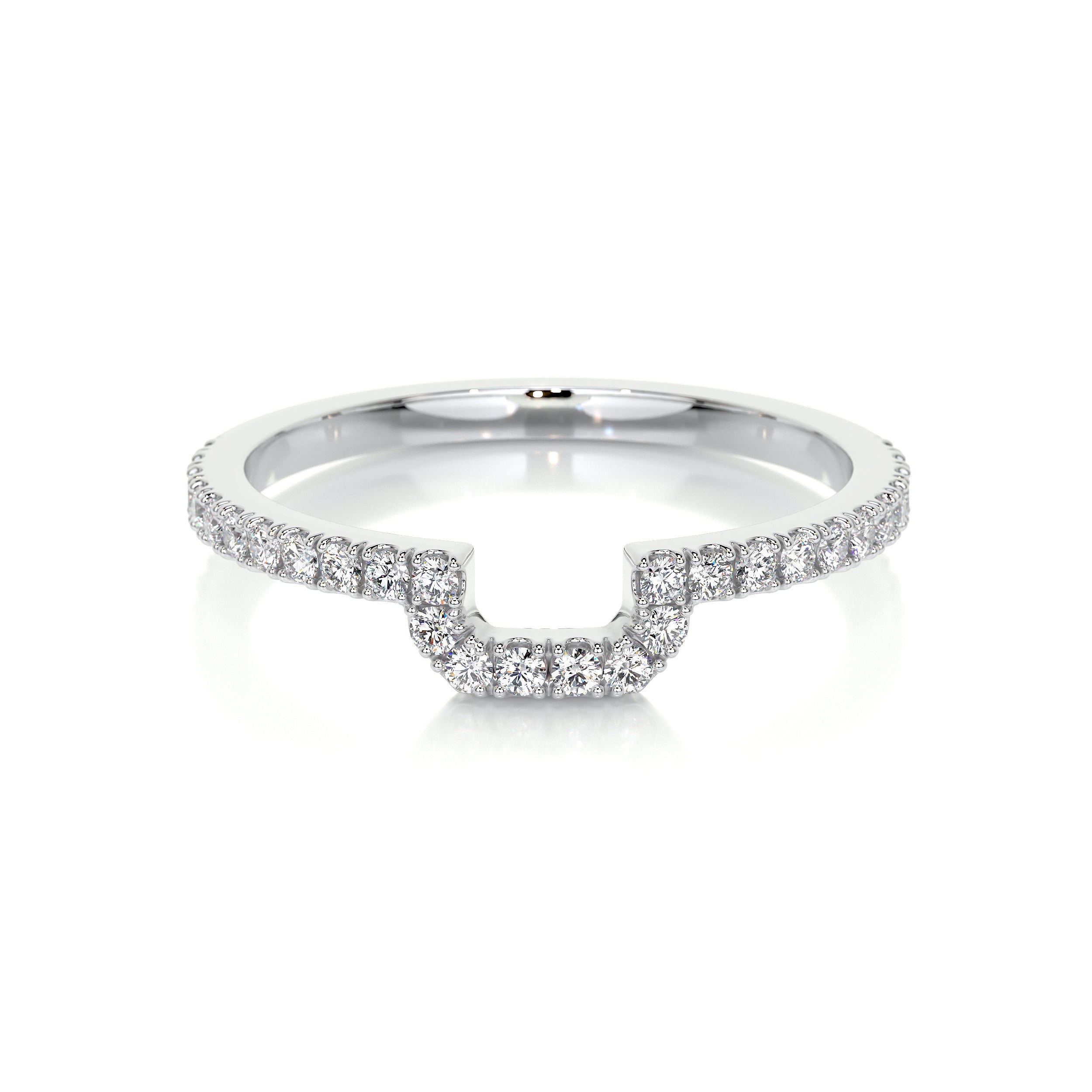Luna Lab Grown Diamond Wedding Ring (0.30 Carat) -Platinum