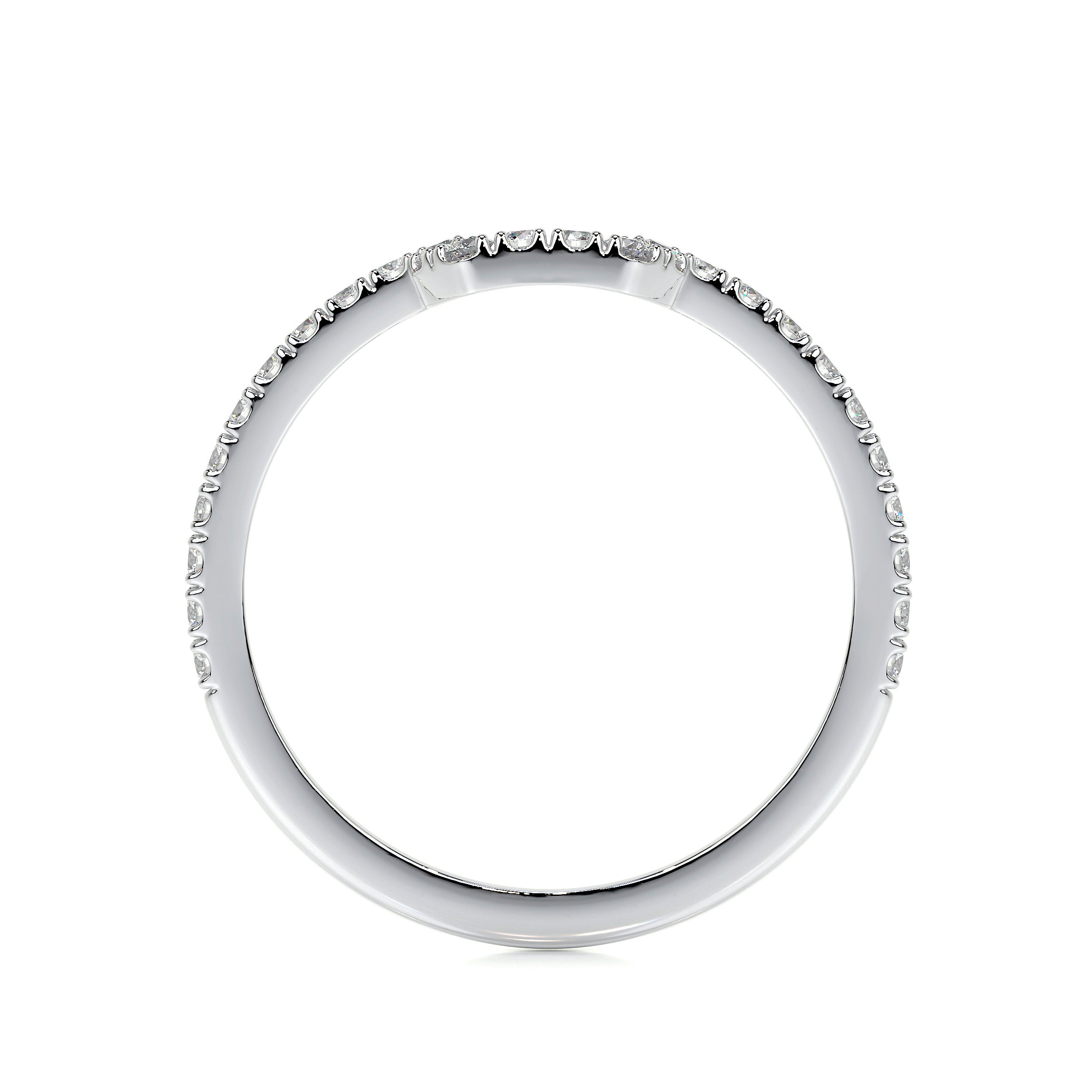 Luna Lab Grown Diamond Wedding Ring (0.30 Carat) -Platinum