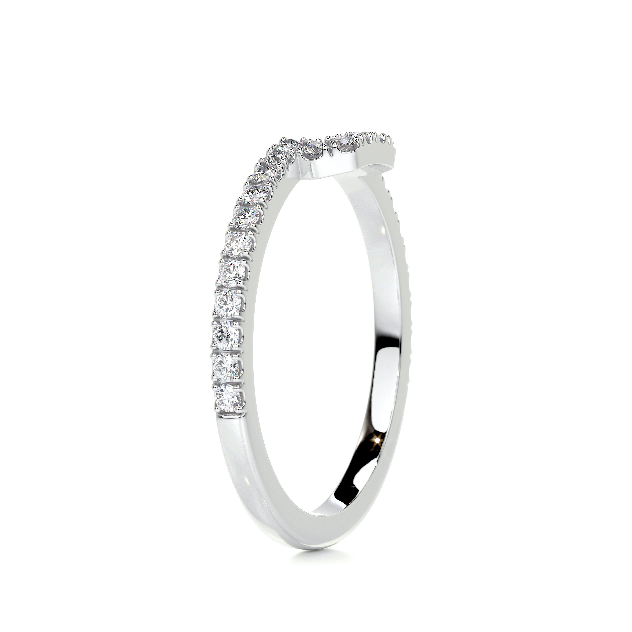 Luna Diamond Wedding Ring (0.30 Carat) -Platinum