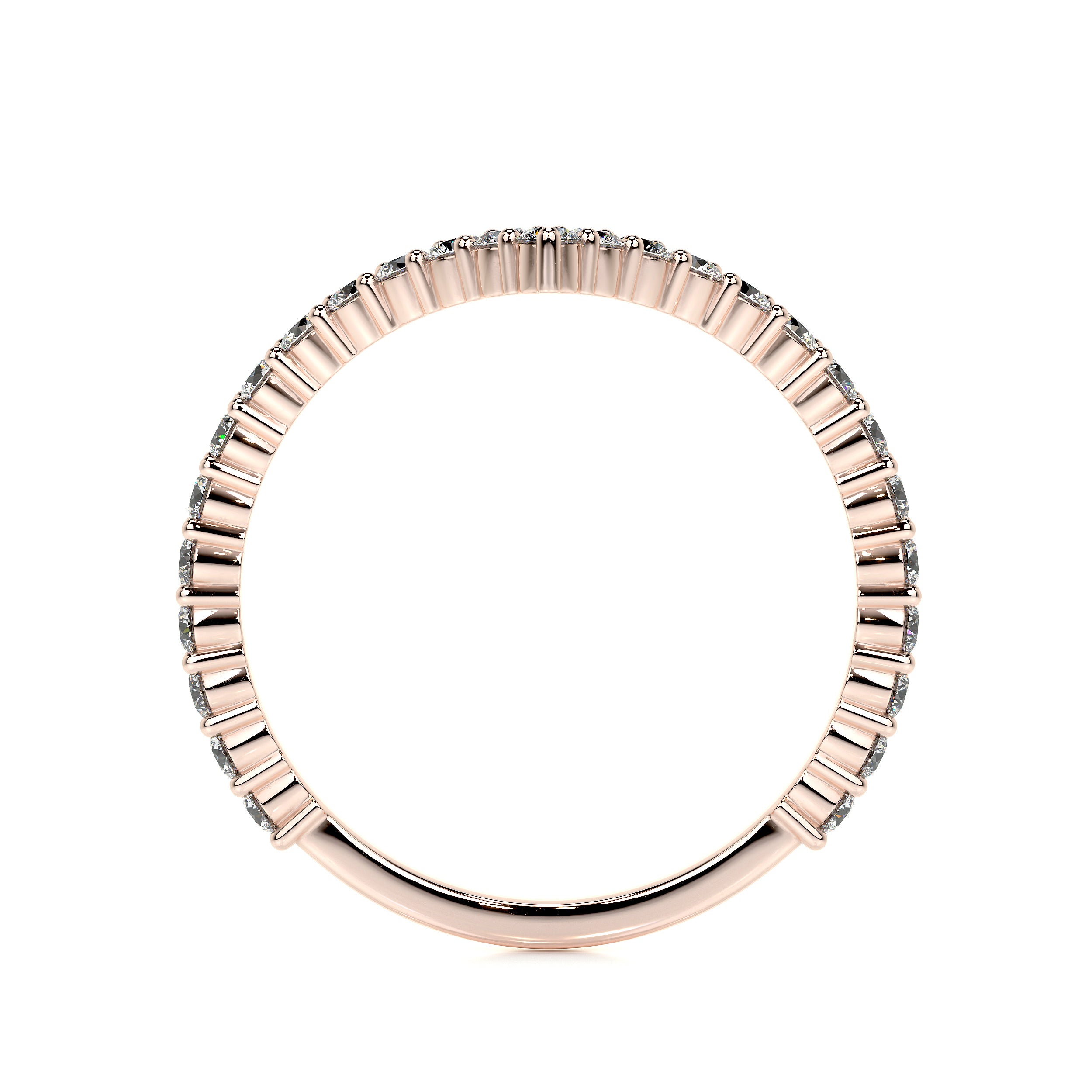 Dawn Lab Grown Diamond Wedding Ring (0.50 Carat) -14K Rose Gold