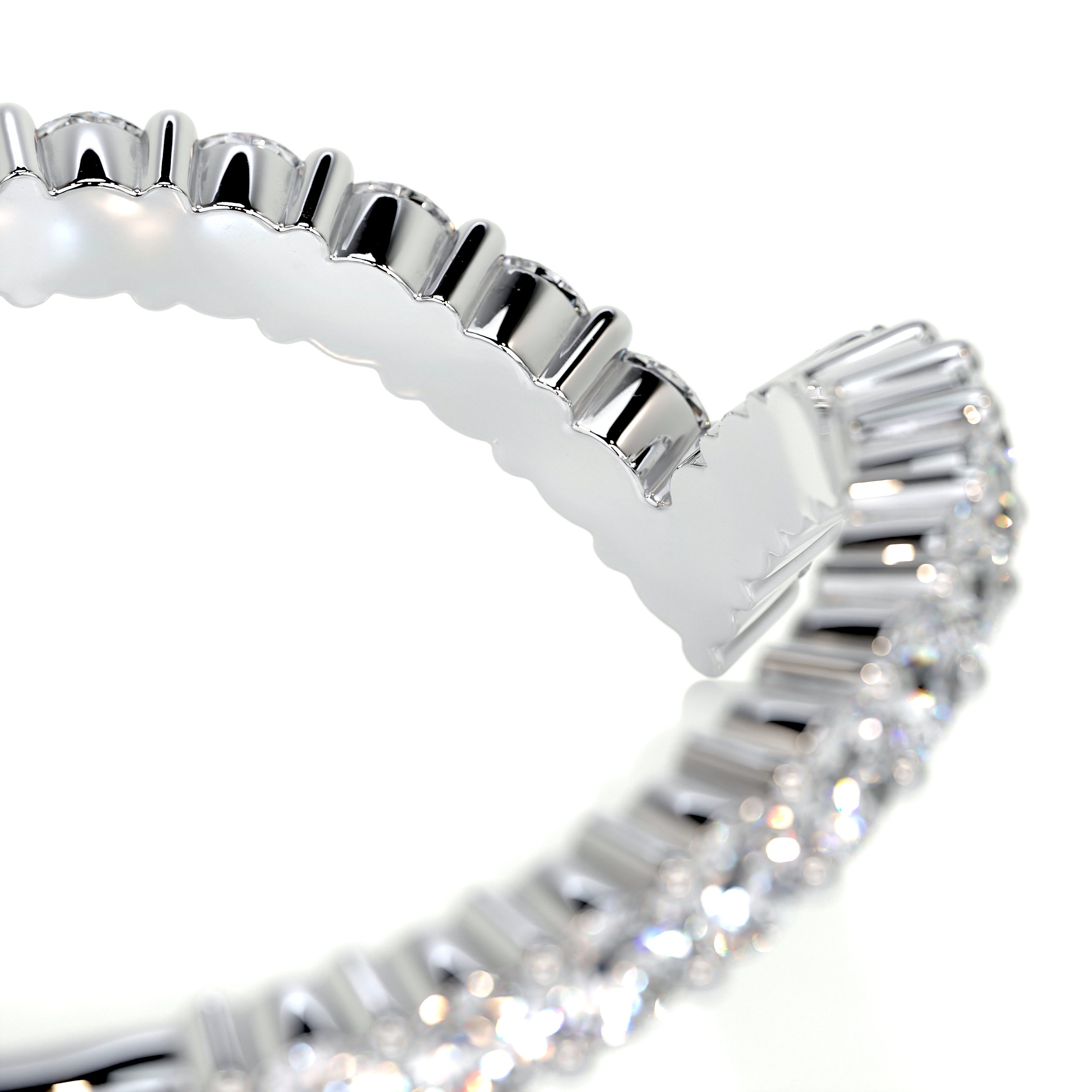Dawn Diamond Wedding Ring (0.50 Carat) -Platinum