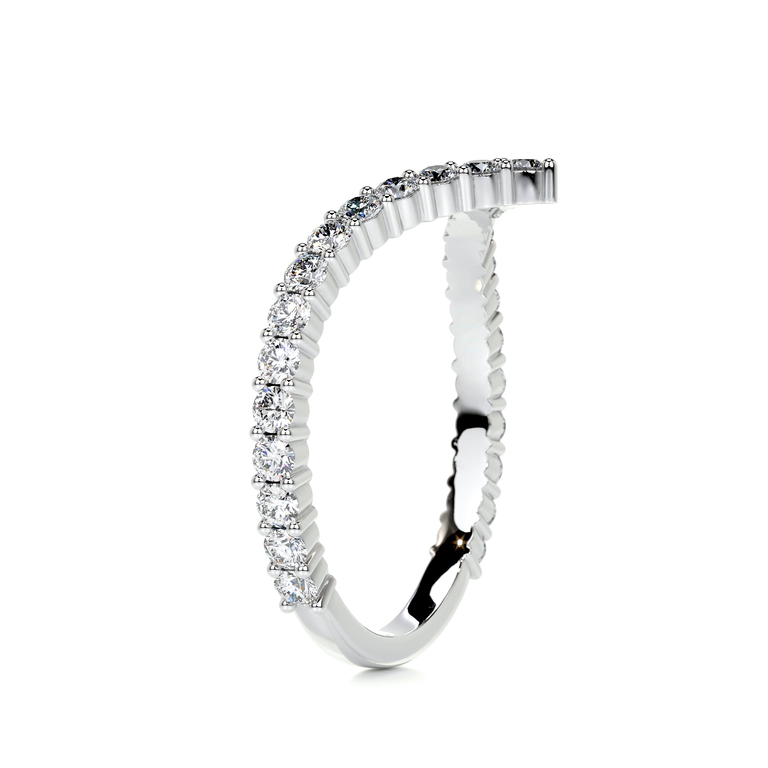 Dawn Diamond Wedding Ring (0.50 Carat) -Platinum