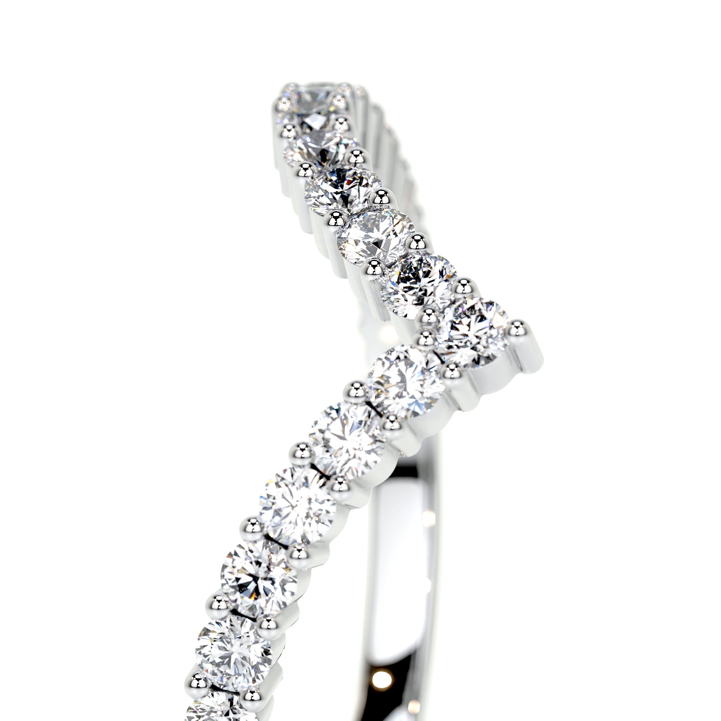 Dawn Lab Grown Diamond Wedding Ring (0.50 Carat) -14K White Gold