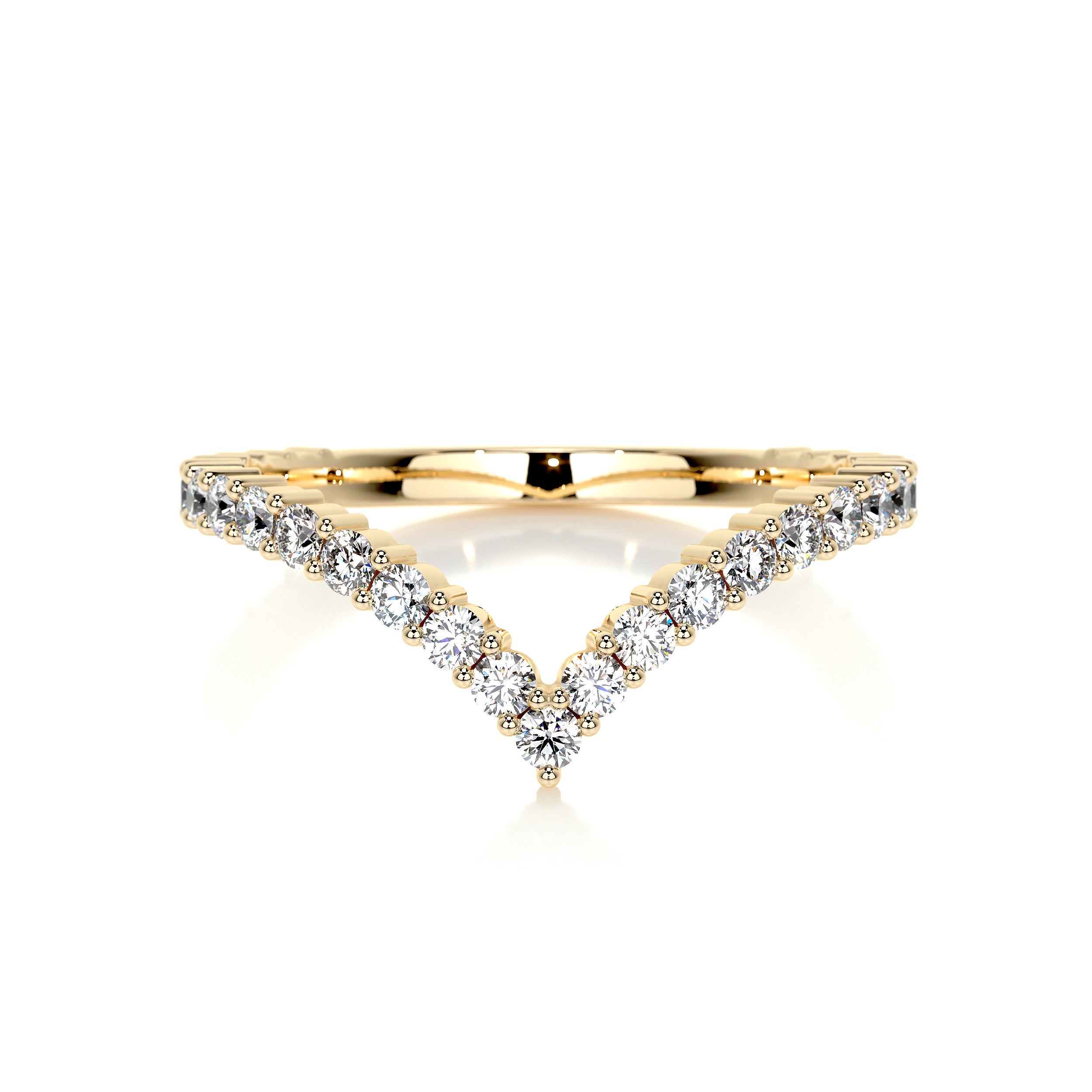 Dawn Lab Grown Diamond Wedding Ring   (0.50 Carat) -18K Yellow Gold