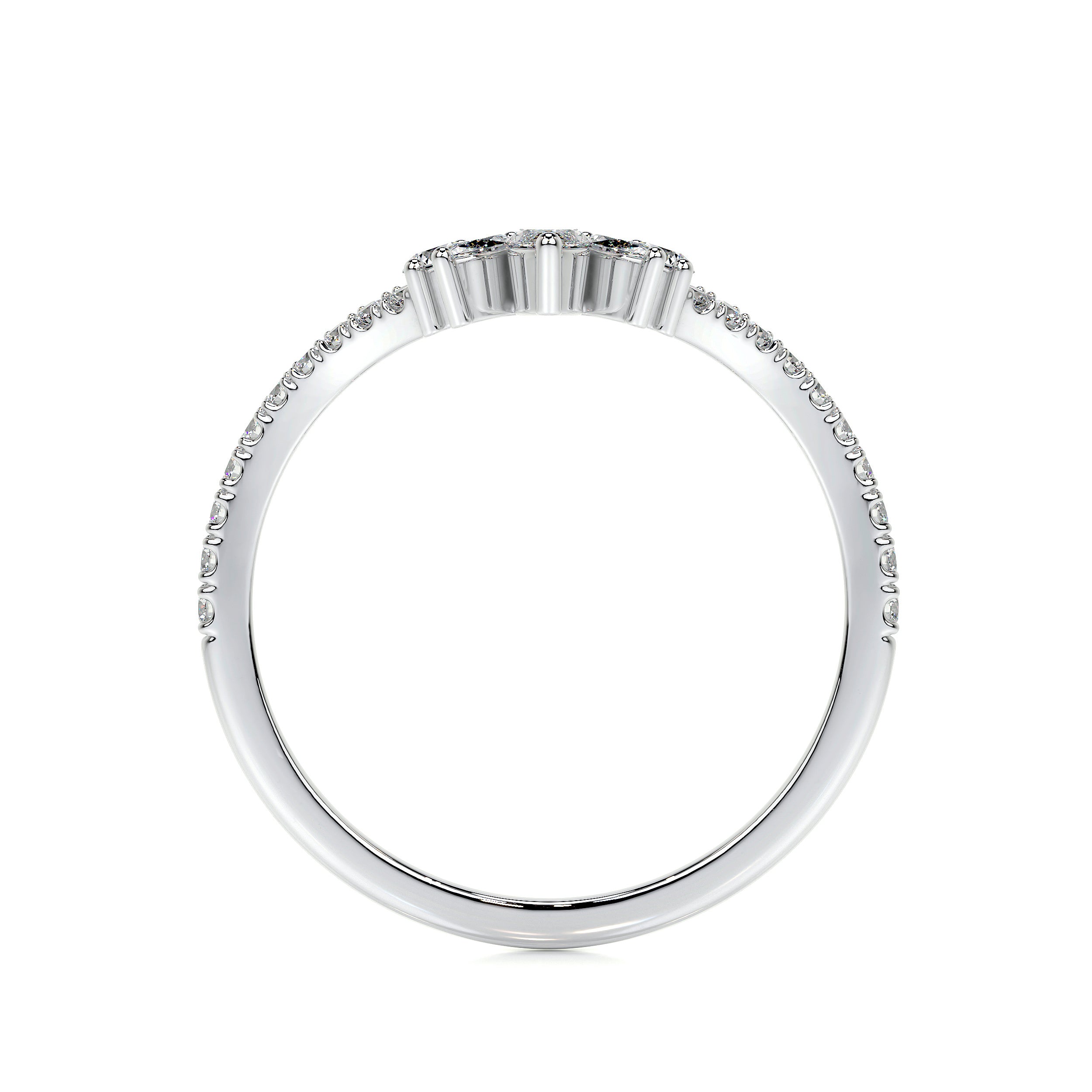 Lauren Lab Grown Diamond Wedding Ring (0.30 Carat) -14K White Gold