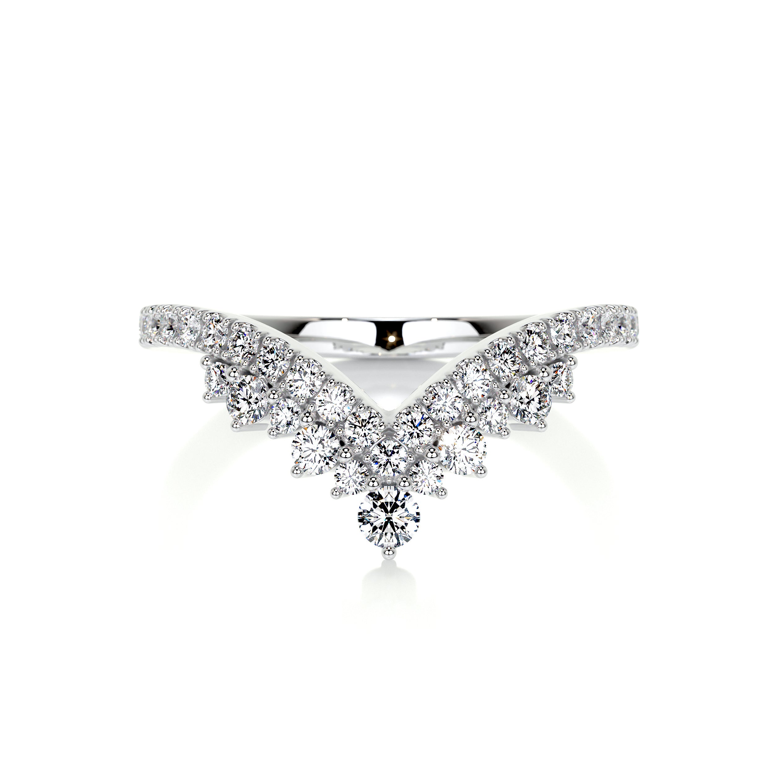 Mia Lab Grown Diamond Wedding Ring   (0.50 Carat) -14K White Gold