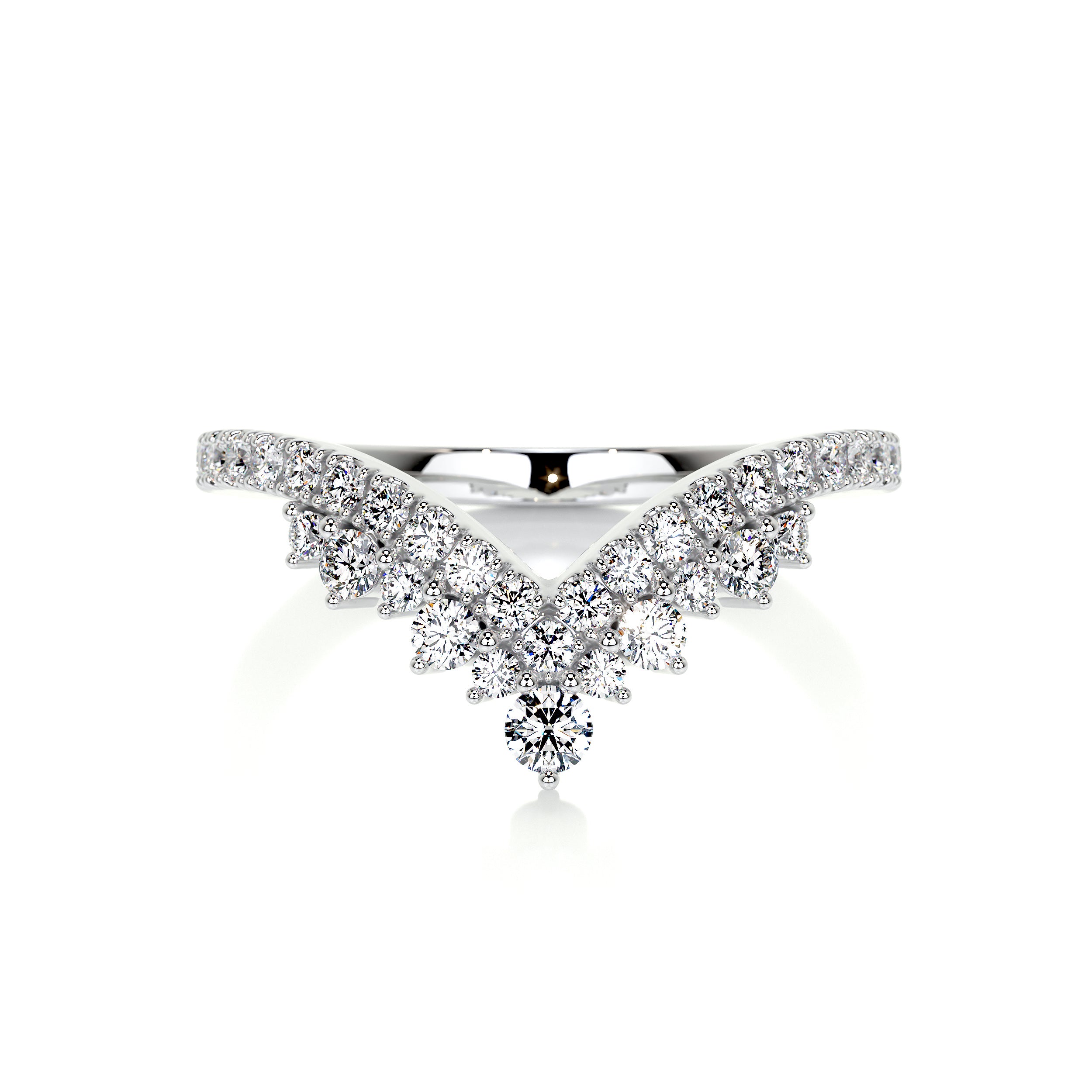 Mia Lab Grown Diamond Wedding Ring (0.50 Carat) -14K White Gold