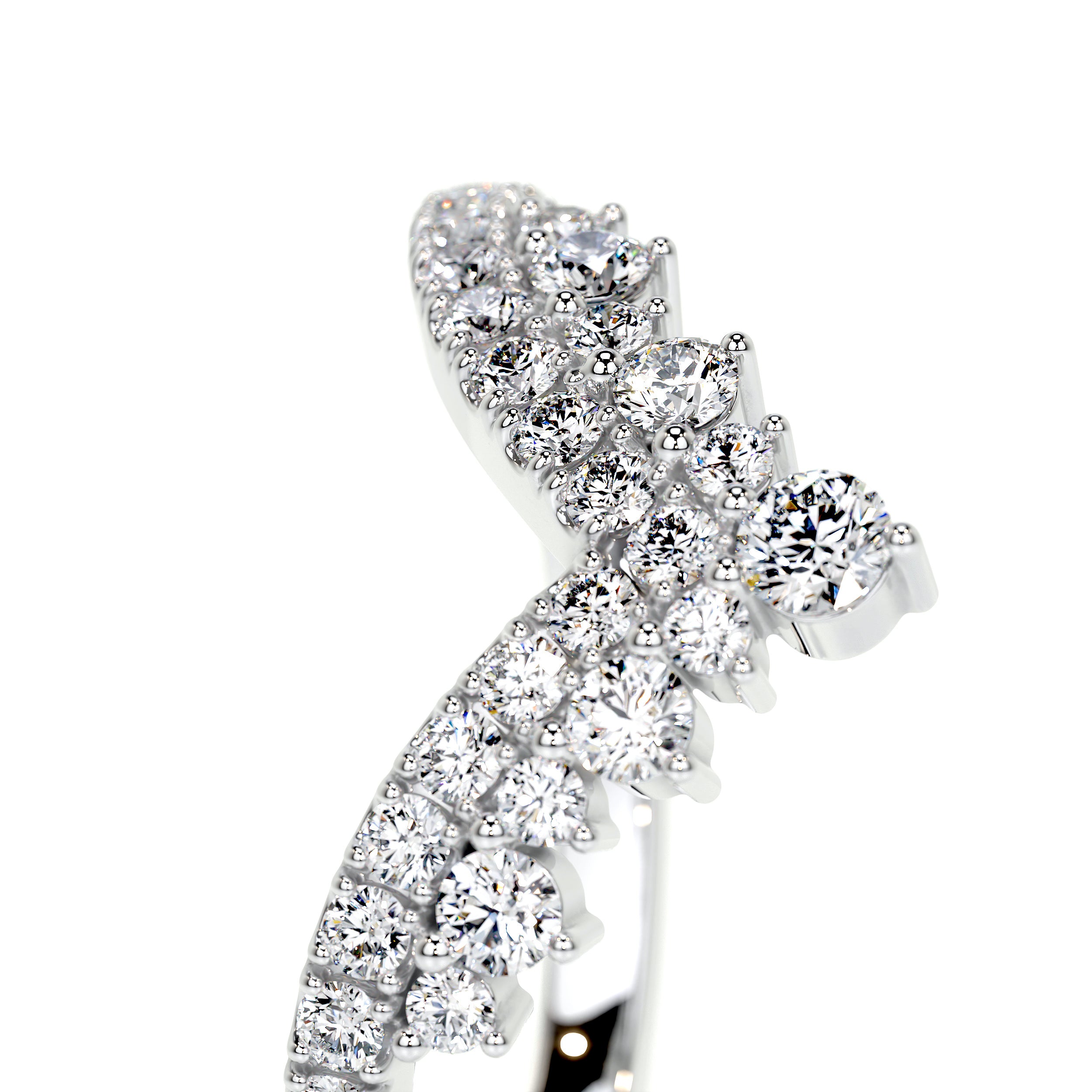 Mia Lab Grown Diamond Wedding Ring   (0.50 Carat) -Platinum