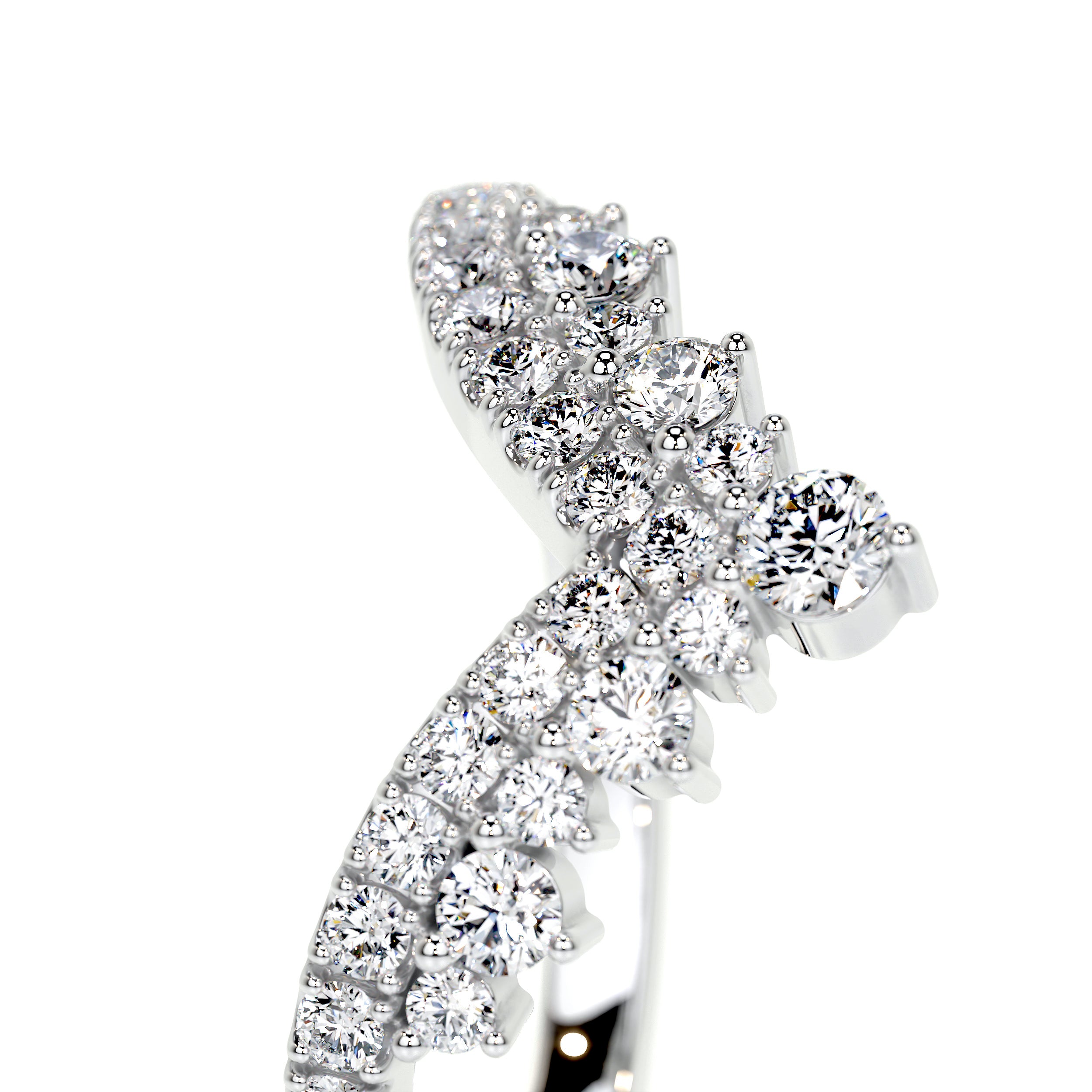 Mia Lab Grown Diamond Wedding Ring (0.50 Carat) -Platinum