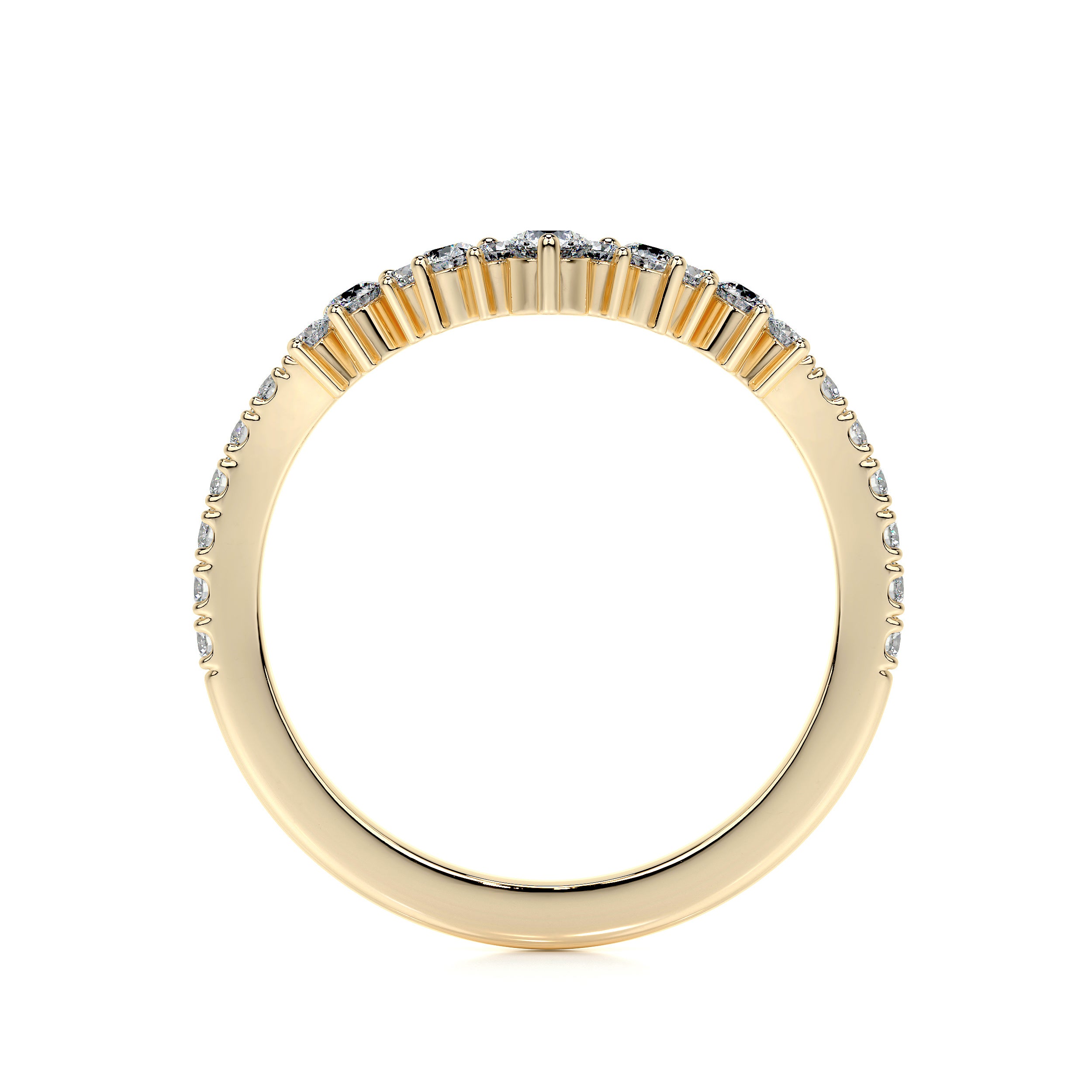 Mia Lab Grown Diamond Wedding Ring (0.50 Carat) -18K Yellow Gold