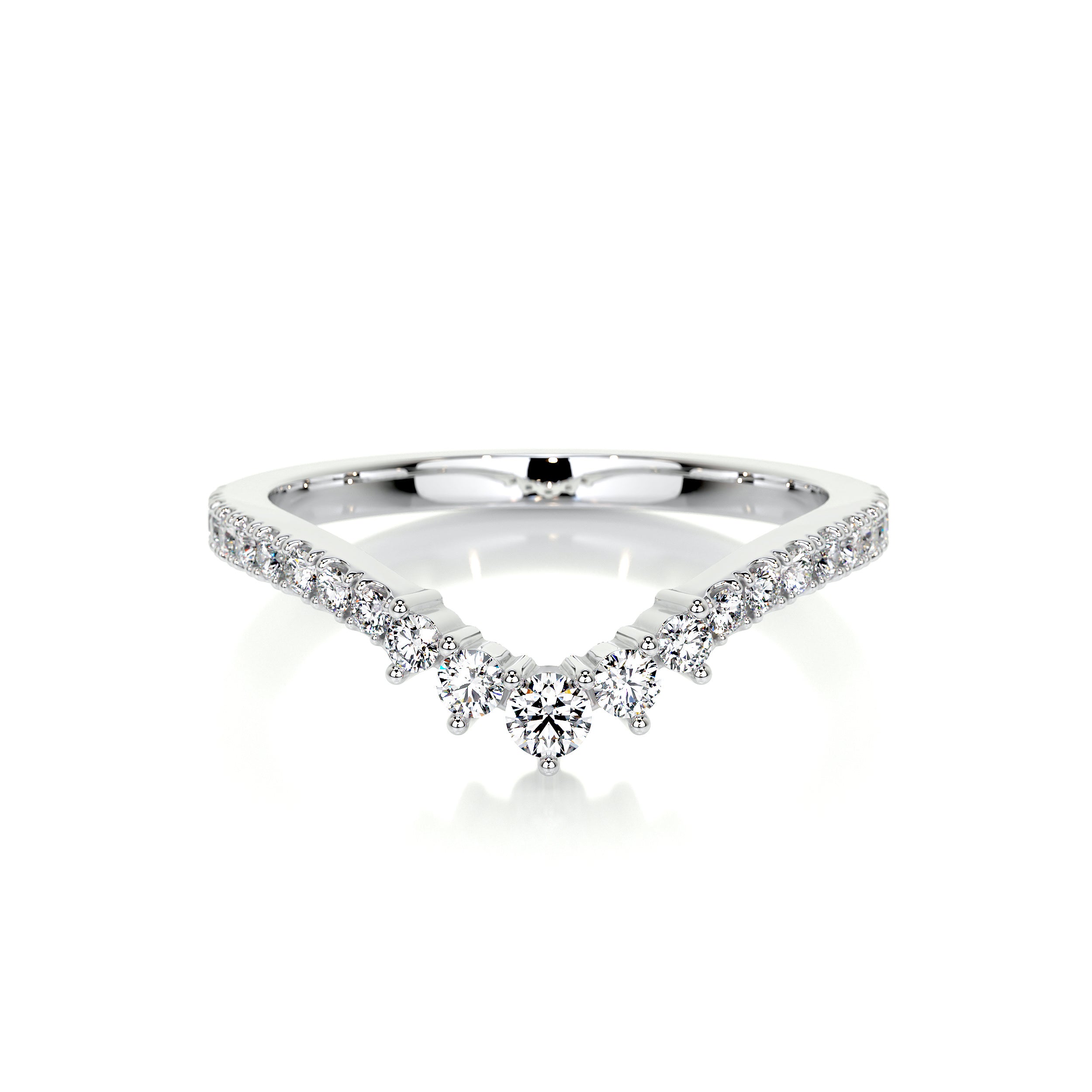Mia Lab Grown Diamond Wedding Ring (0.35 Carat) -14K White Gold