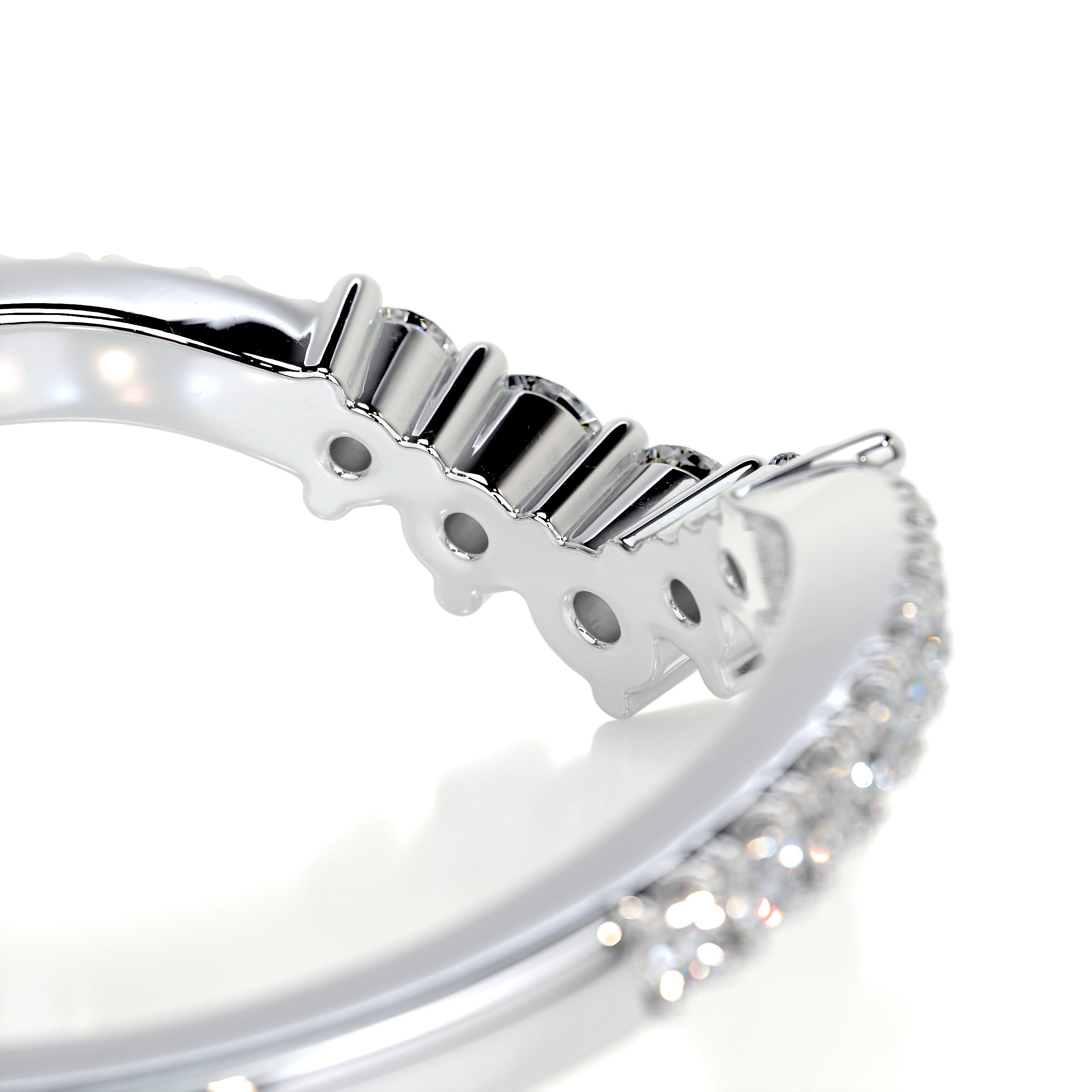 Mia Diamond Wedding Ring (0.35 Carat) -14K White Gold