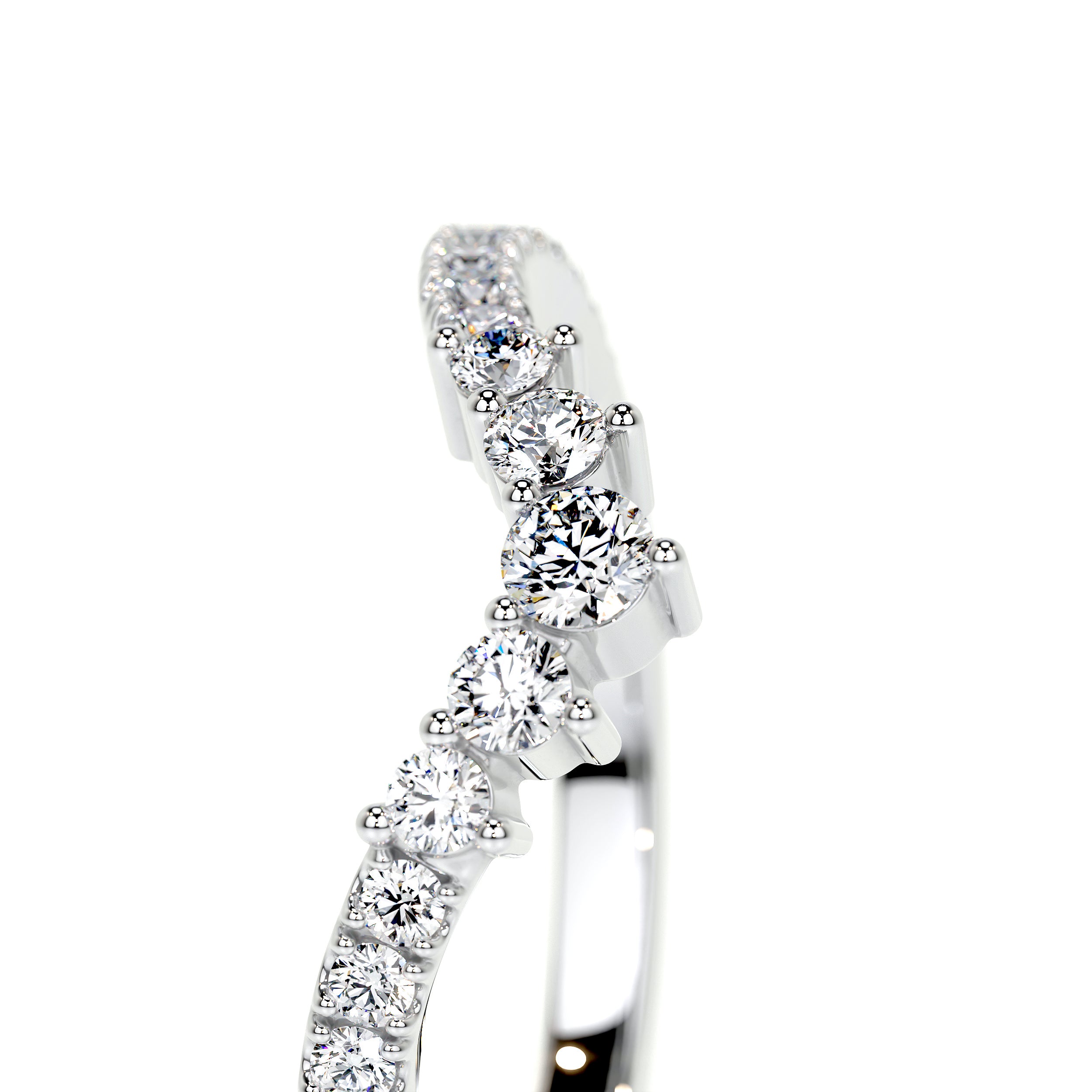 Mia Lab Grown Diamond Wedding Ring   (0.35 Carat) -14K White Gold