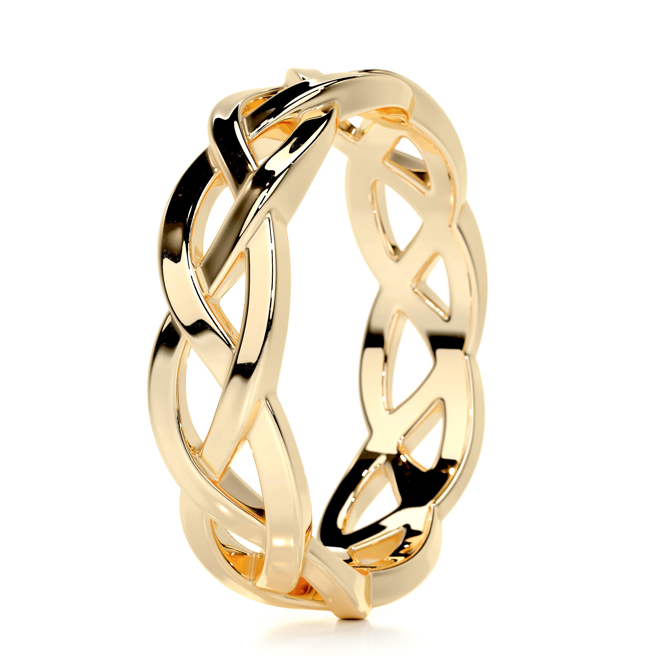 Gerard Men's Wedding Band -18K Yellow Gold