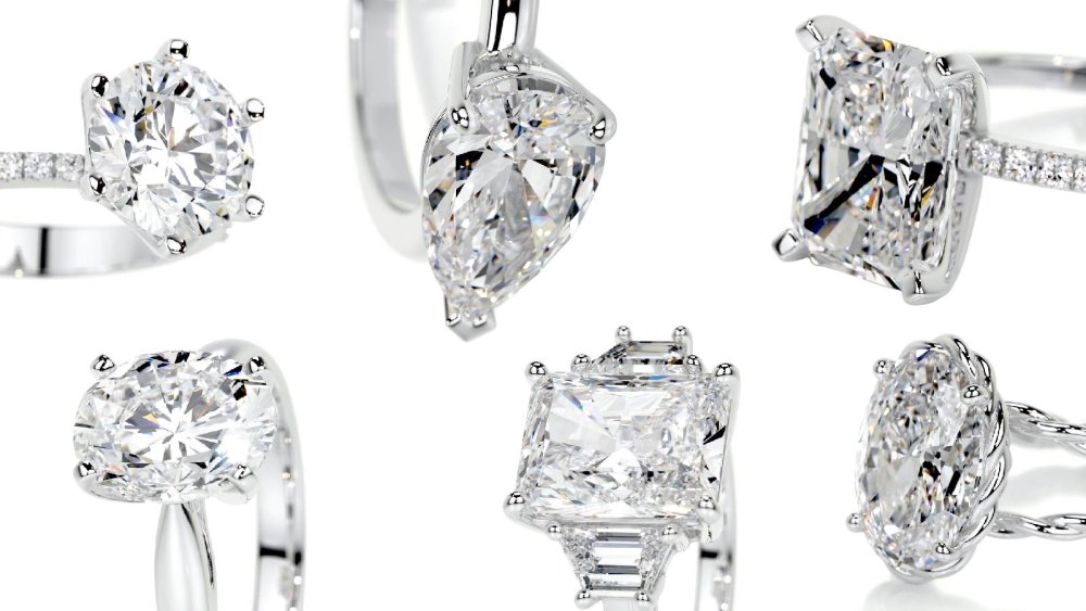 Different Diamond shapes - Best Brilliance