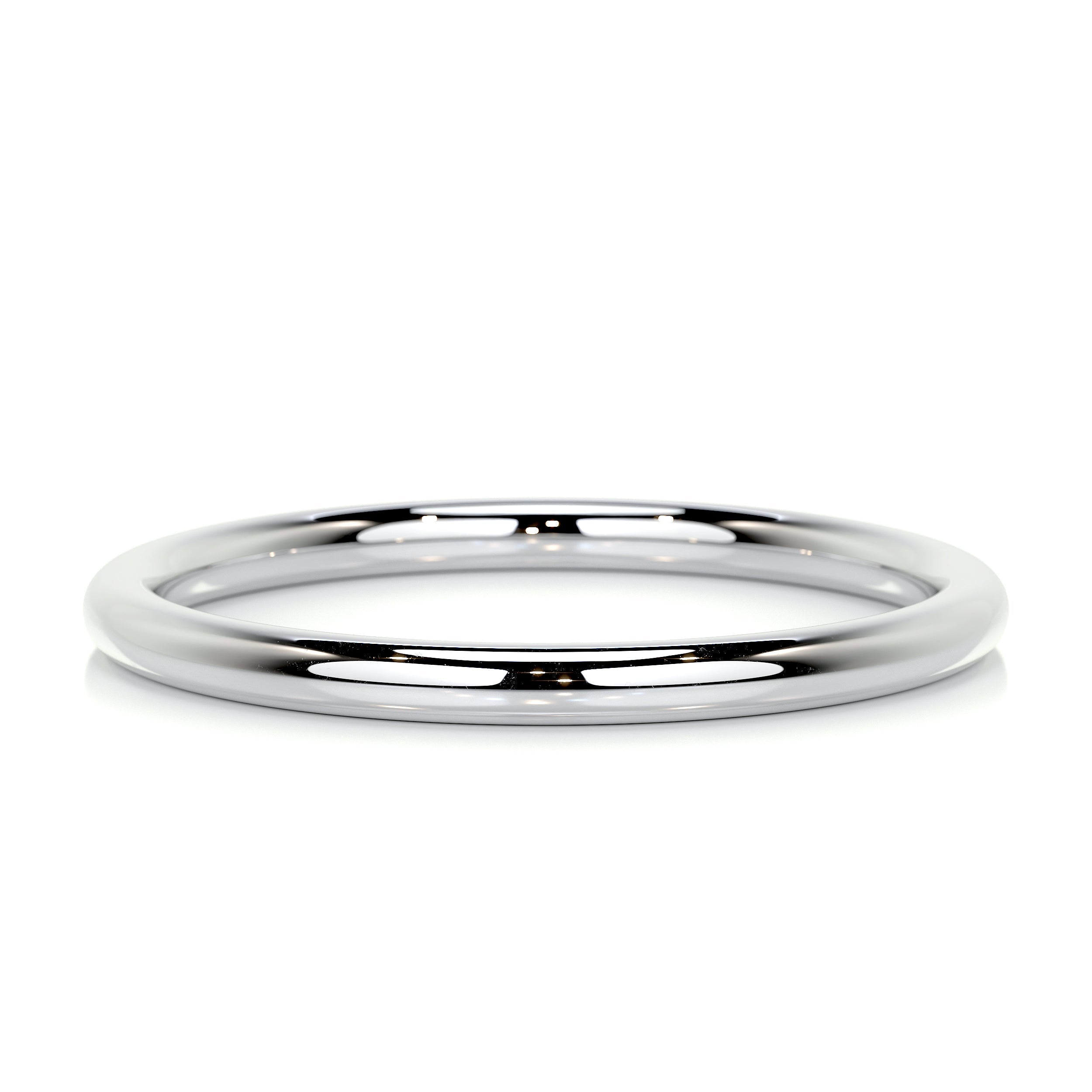 Eloise Wedding Band -14K White Gold (RTS)