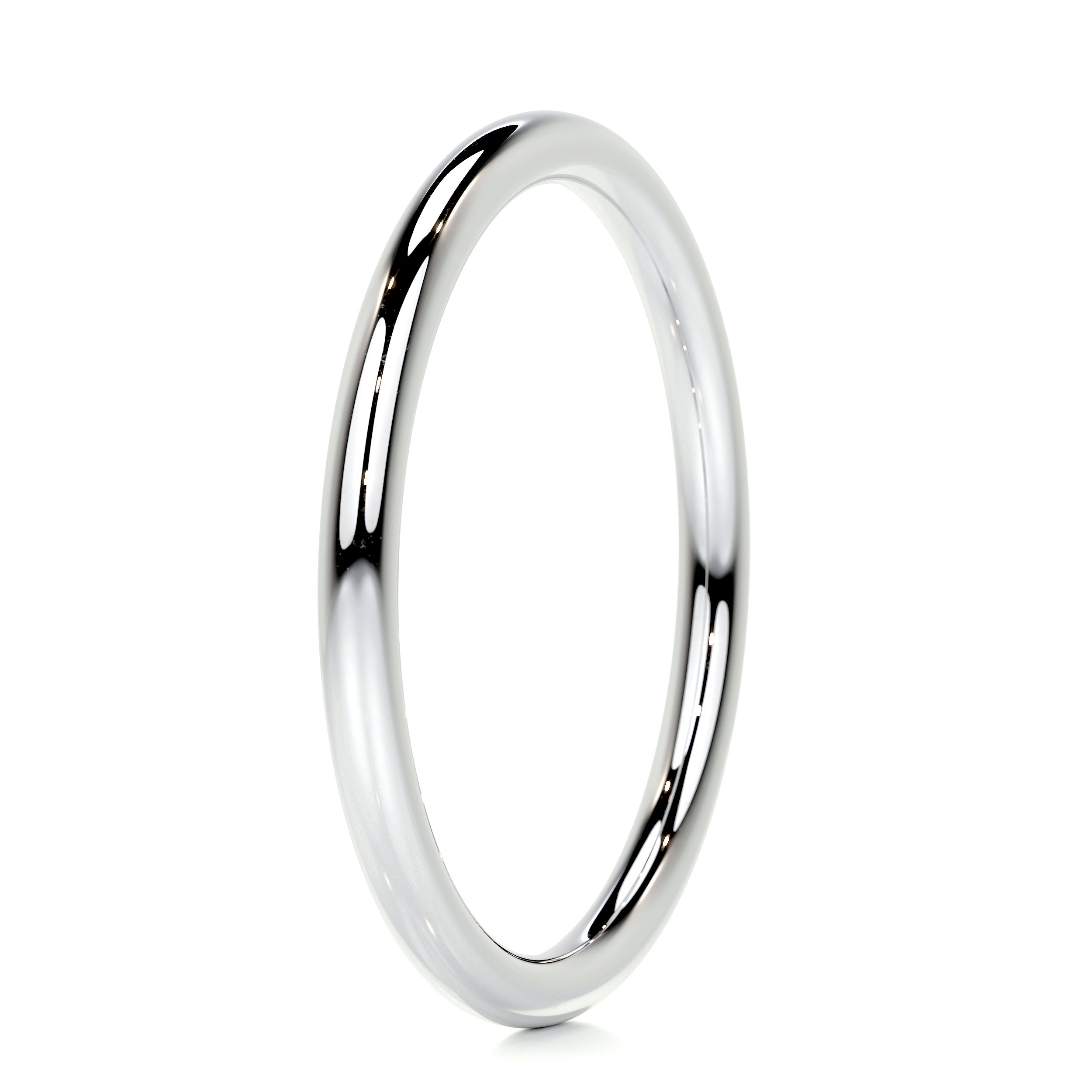 Eloise Wedding Band -14K White Gold (RTS)