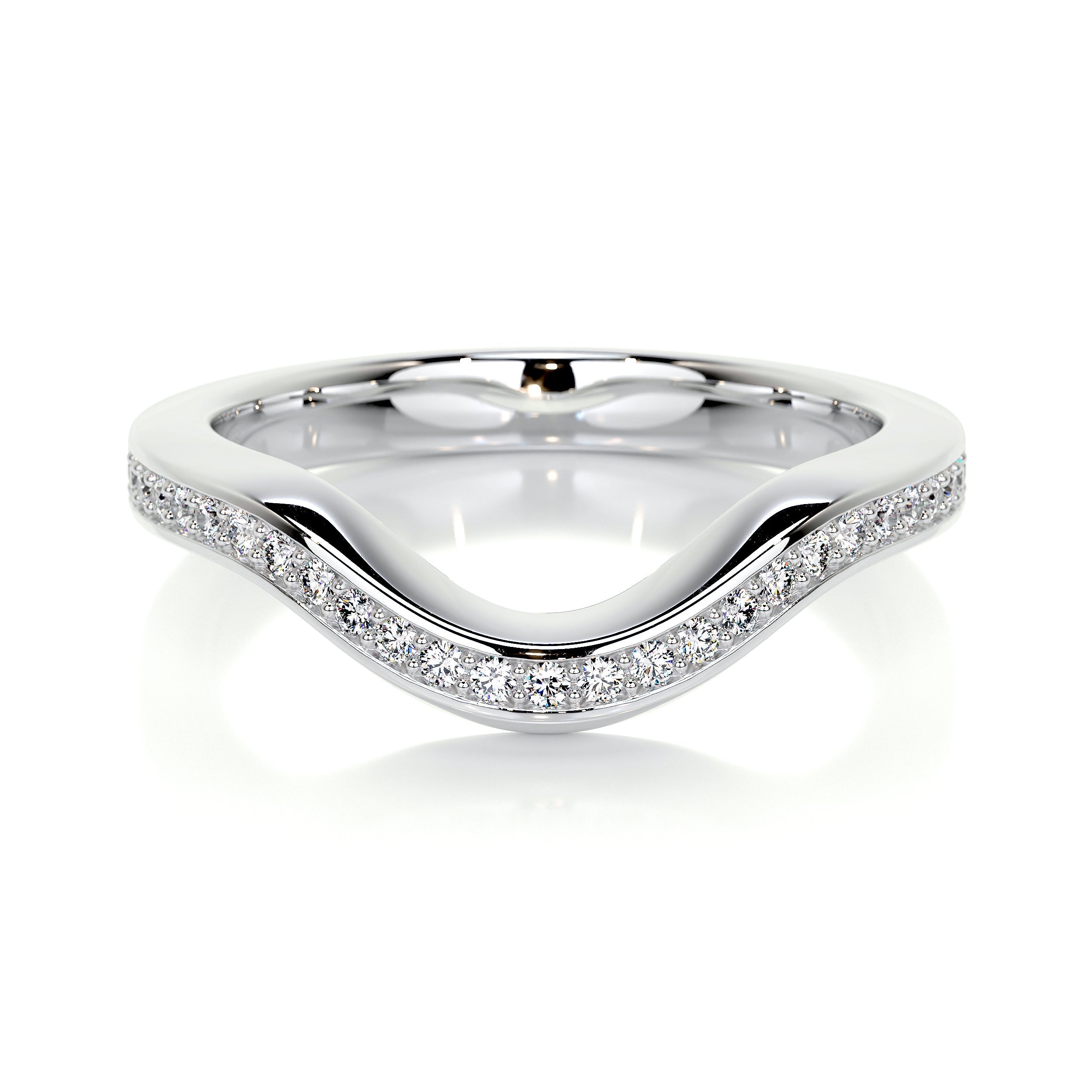 Lucy Lab Grown Diamond Wedding Ring (0.30 Carat) -14K White Gold (RTS)