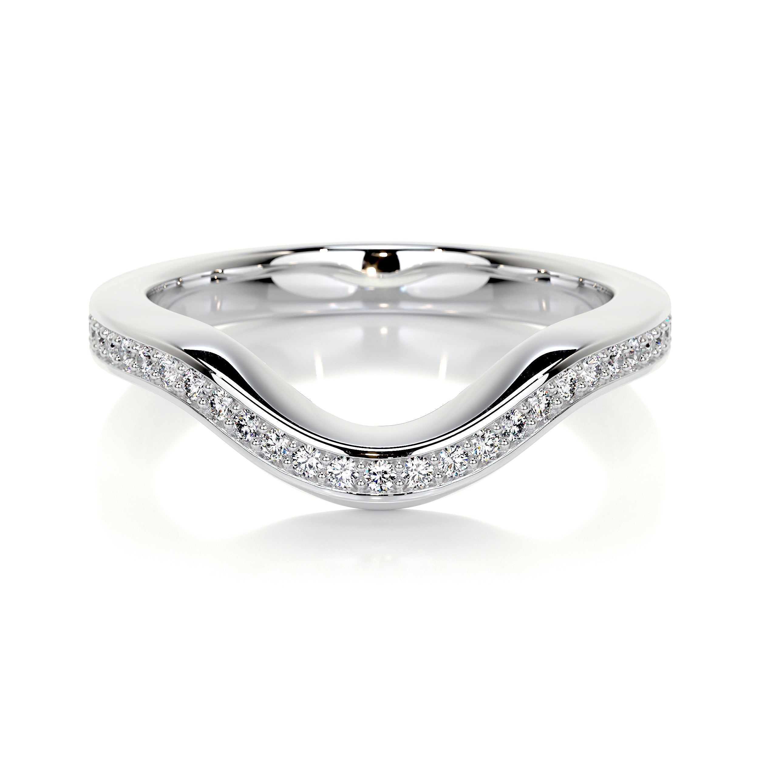 Lucy Lab Grown Diamond Wedding Ring (0.30 Carat) -14K White Gold (RTS)