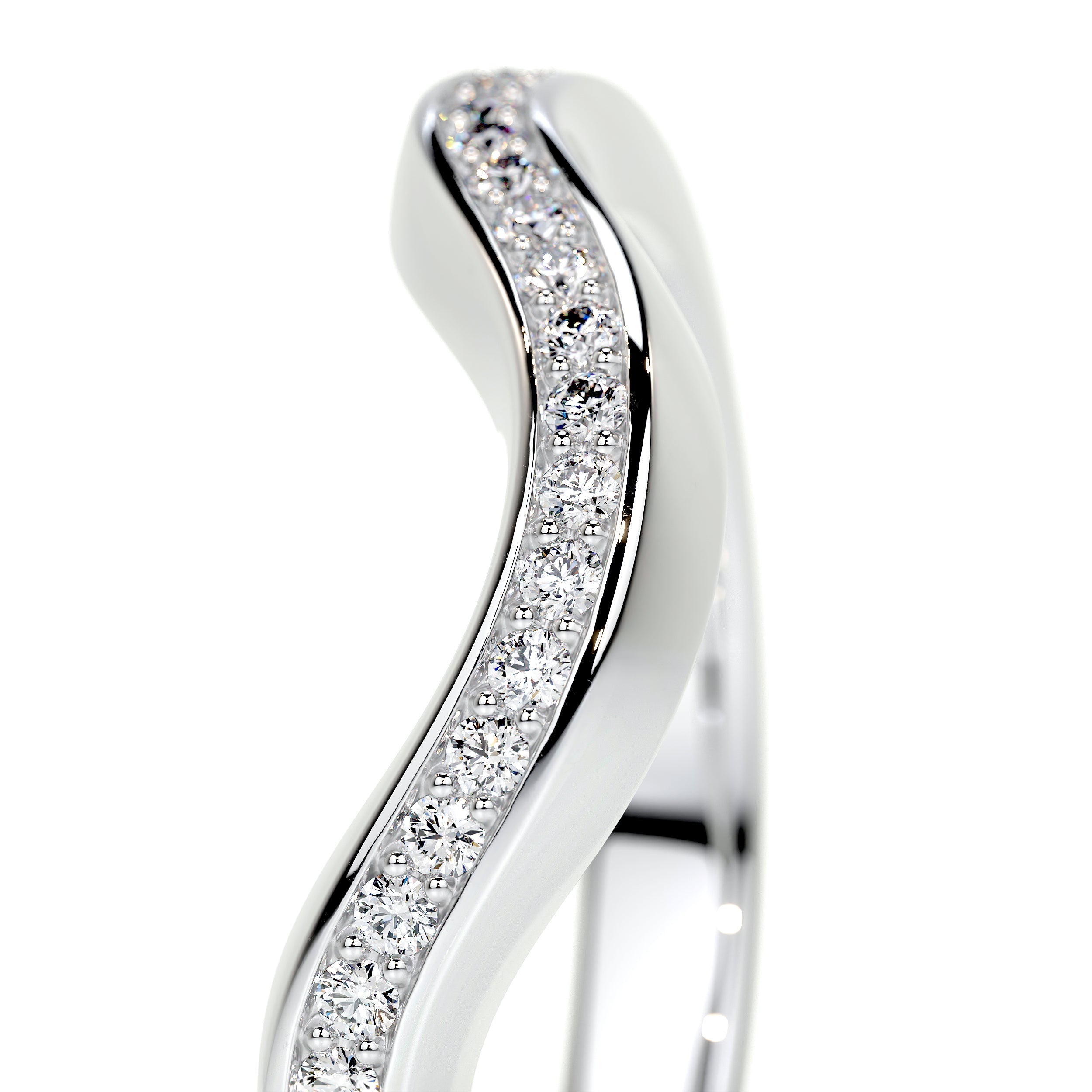 Lucy Lab Grown Diamond Wedding Ring (0.30 Carat) -18K White Gold (RTS)
