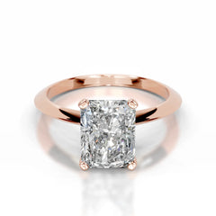 Alexis Lab Grown Diamond Ring Elongated Radiant -14K Rose Gold