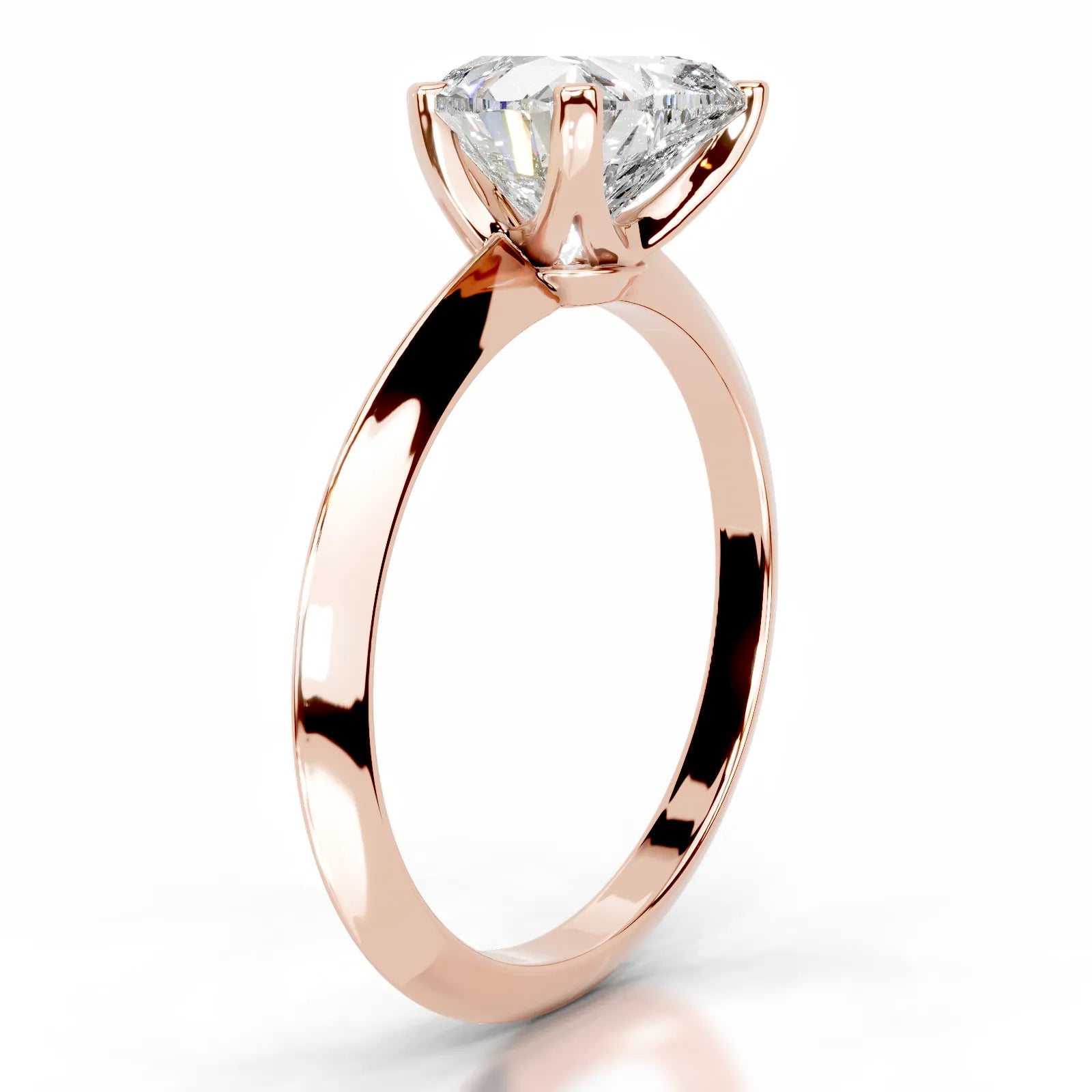 Alexis Lab Grown Diamond Ring Heart -14K Rose Gold