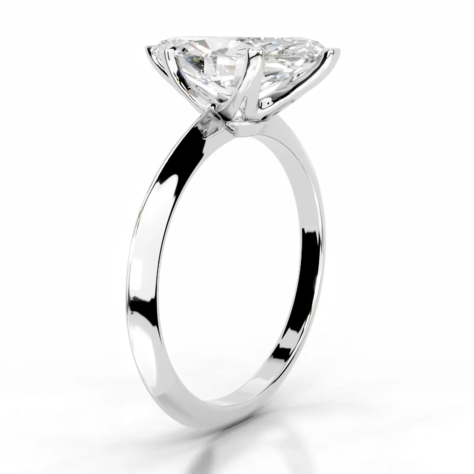 Alexis Lab Grown Diamond Ring Marquise -14K White Gold