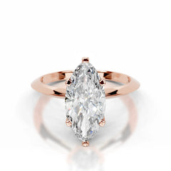 Alexis Lab Grown Diamond Ring Marquise -14K Rose Gold