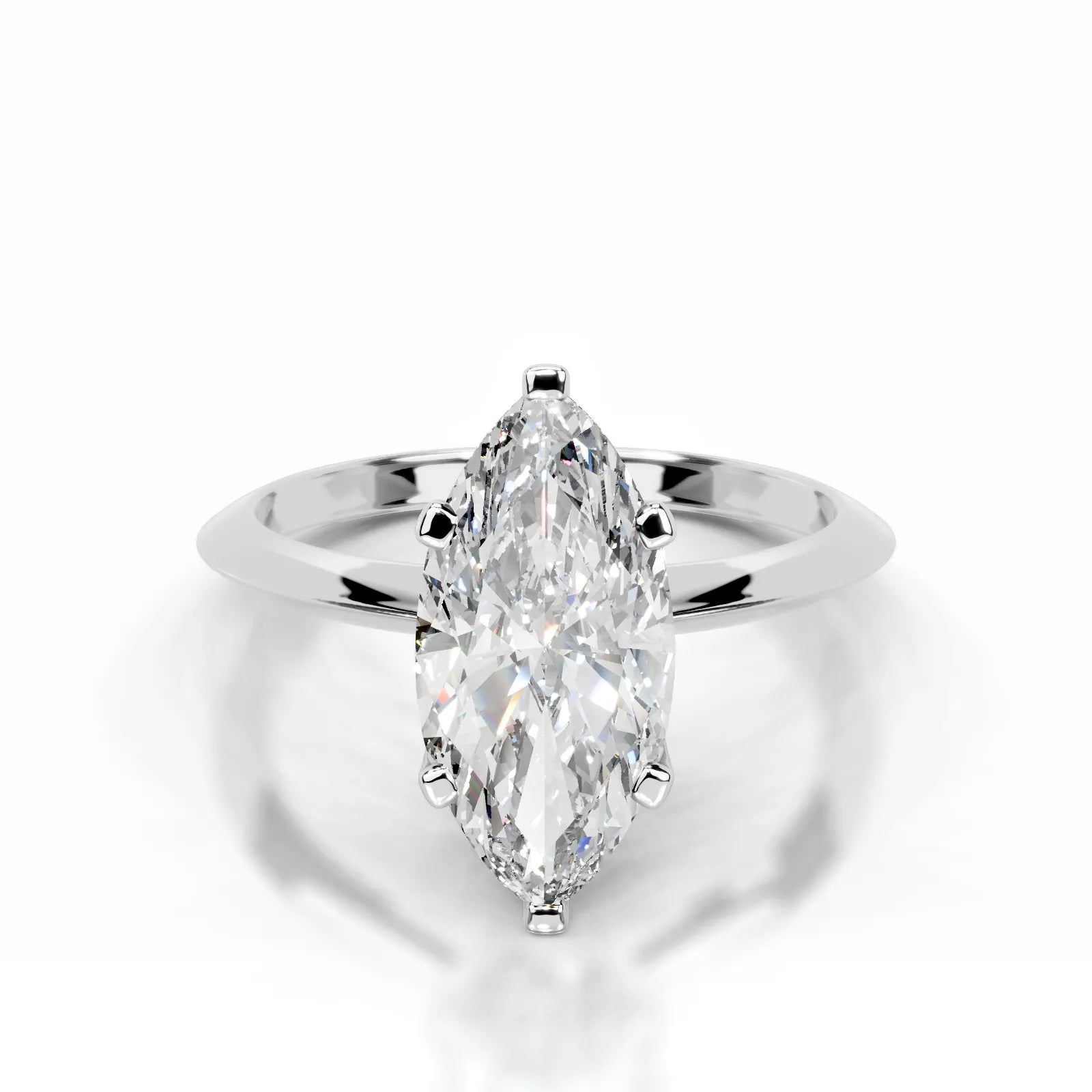 Alexis Lab Grown Diamond Ring Marquise -14K White Gold
