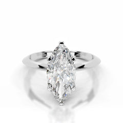 Alexis Lab Grown Diamond Ring Marquise -14K White Gold