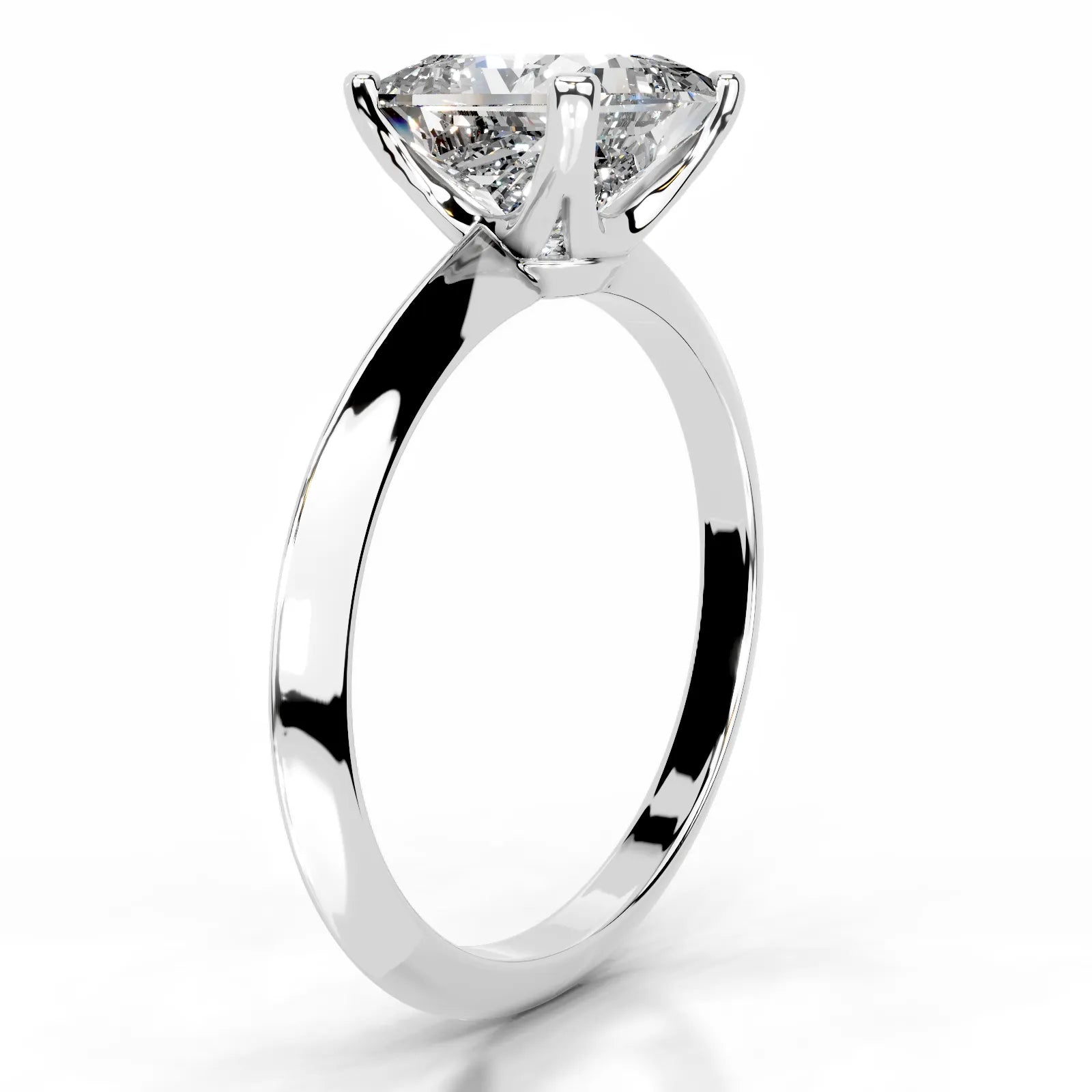 Alexis Lab Grown Diamond Ring Princess -14K White Gold