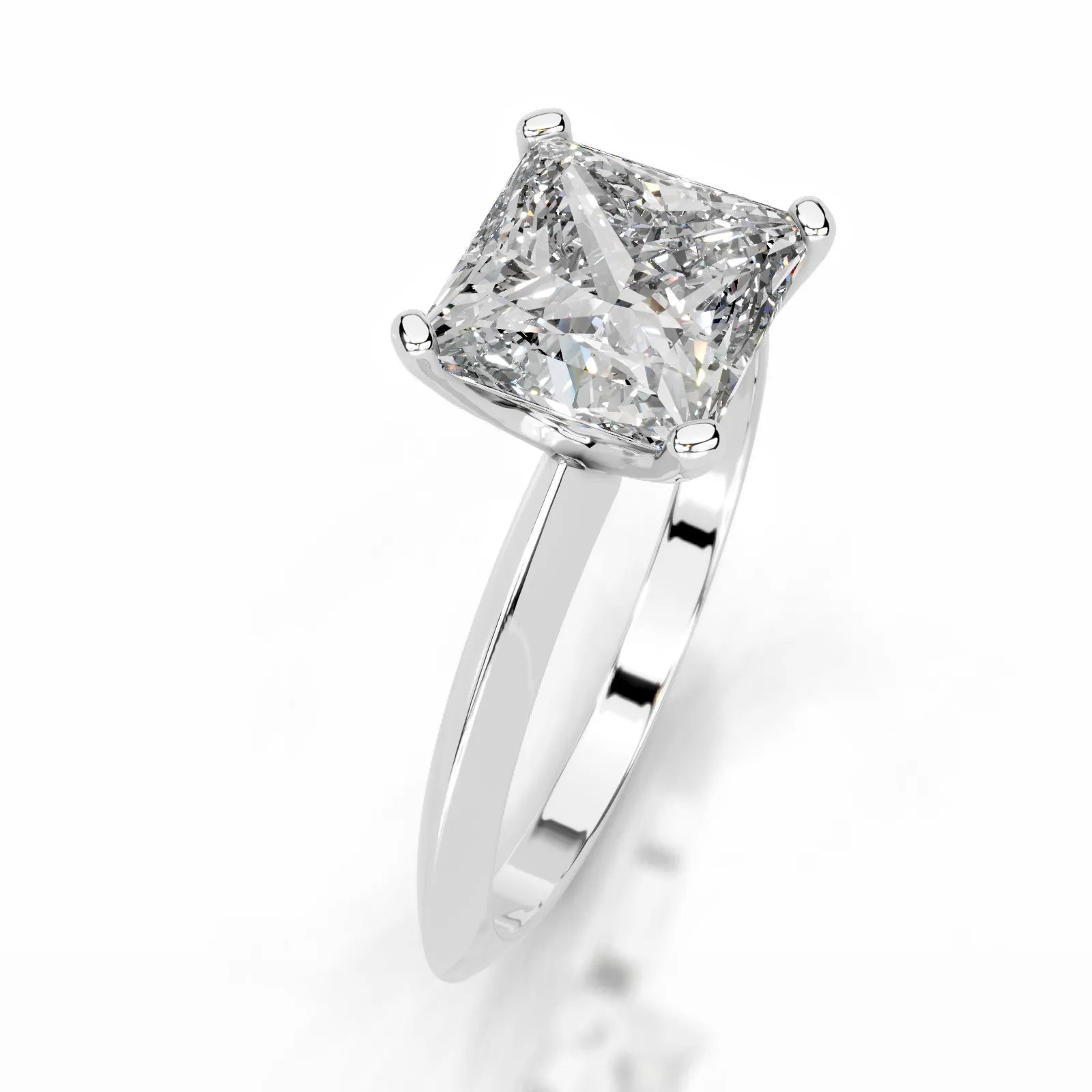Alexis Lab Grown Diamond Ring Princess -14K White Gold