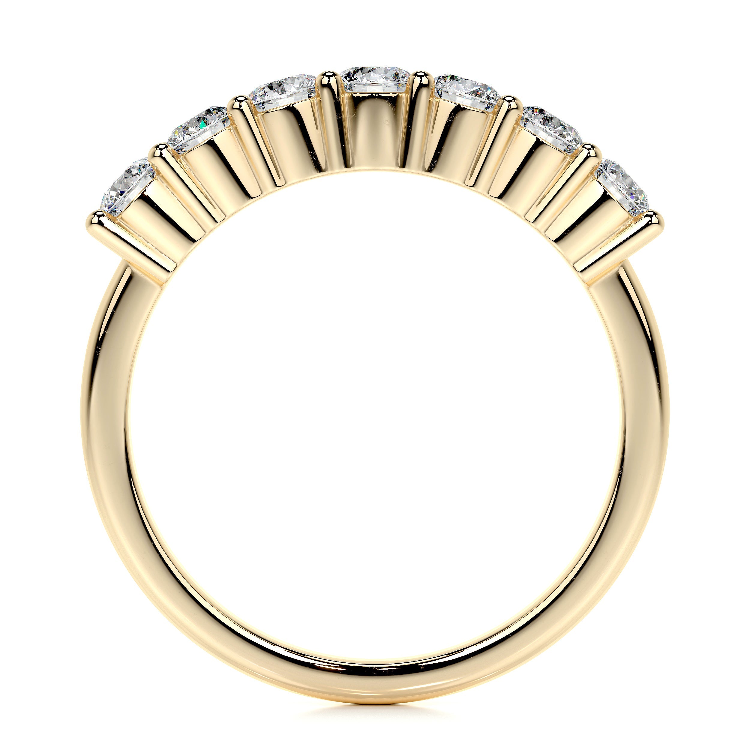 Catherine Lab Grown Diamond Wedding Ring   (0.75 Carat) -18K Yellow Gold (RTS)