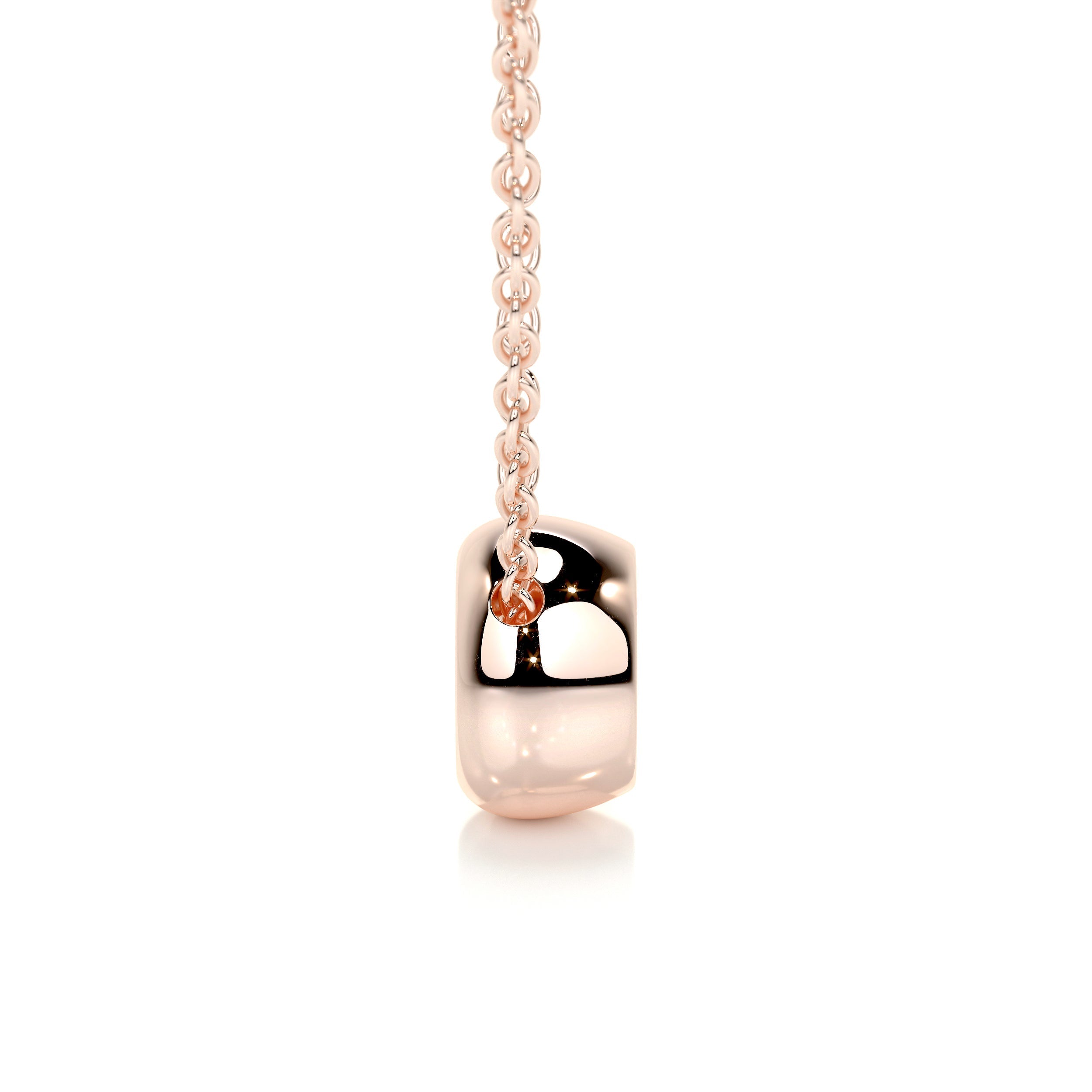 Petit Dorothy Lab Grown Diamond Pendant -14K Rose Gold