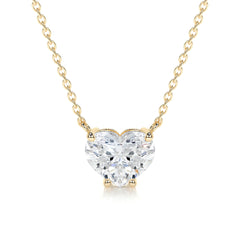 Petit Betty Lab Grown Diamond Pendant -18K Yellow Gold