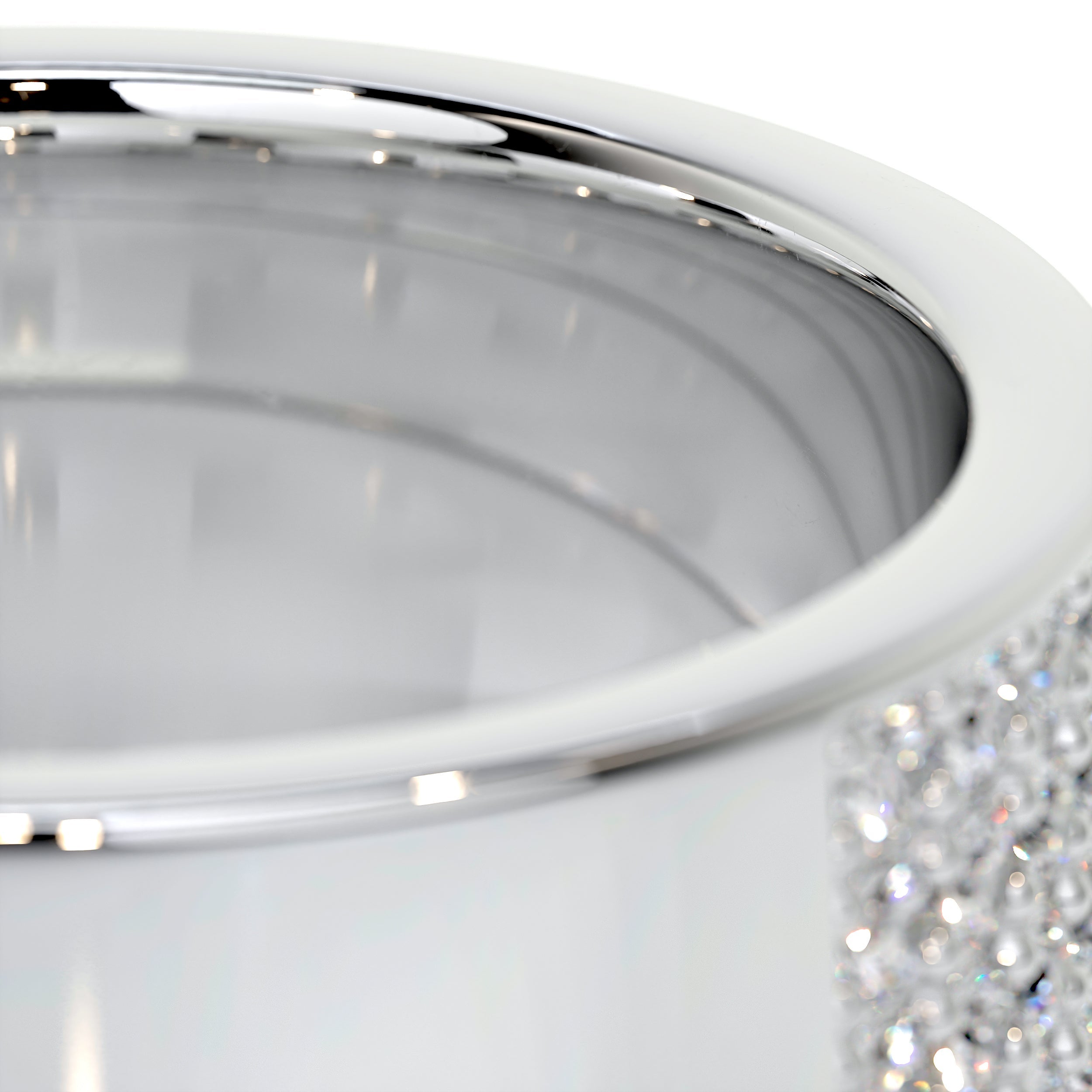 June Diamond Wedding Ring   (1 Carat) -14K White Gold (RTS)