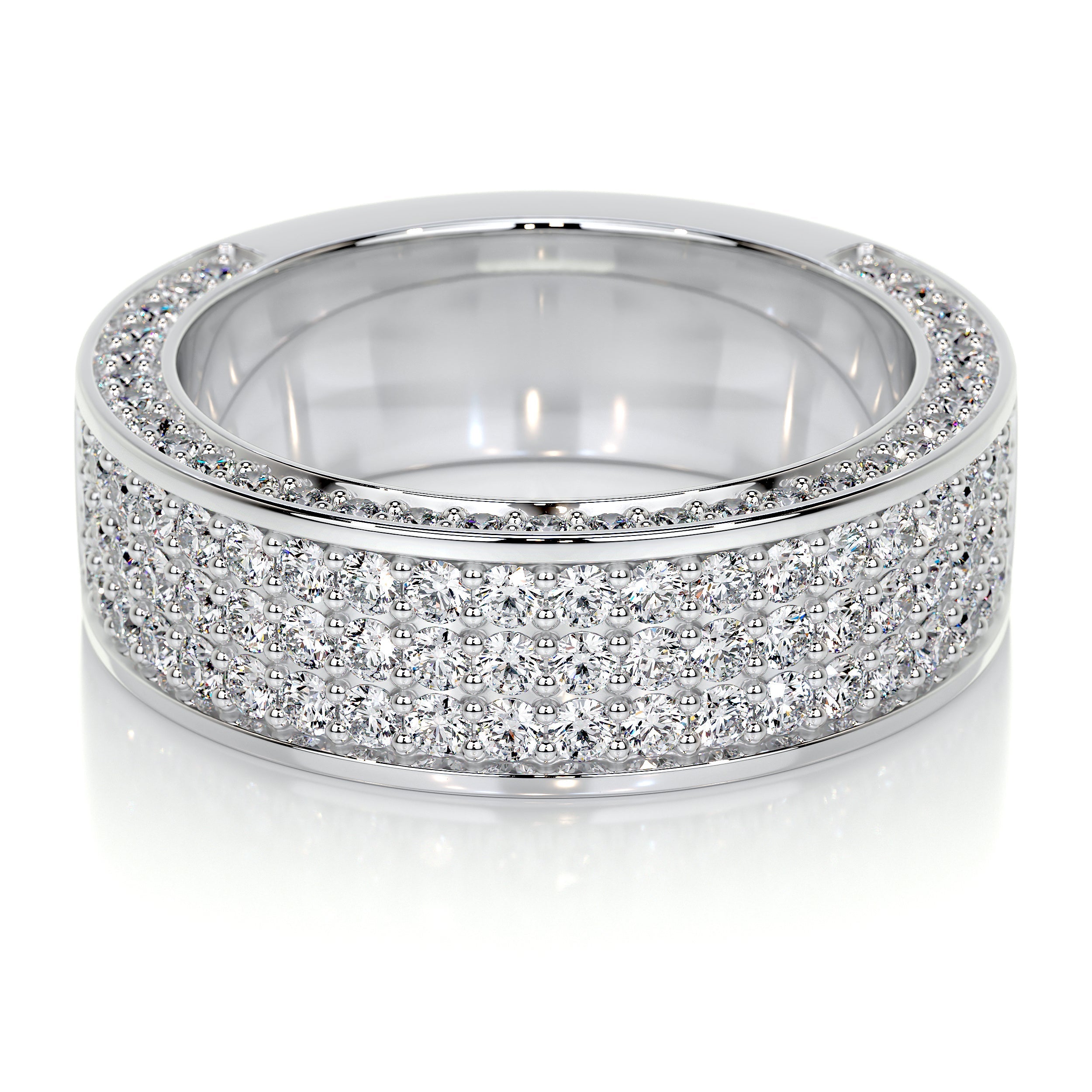 Vera Lab Grown Diamond Wedding Ring   (1.3 Carat) -Platinum (RTS)