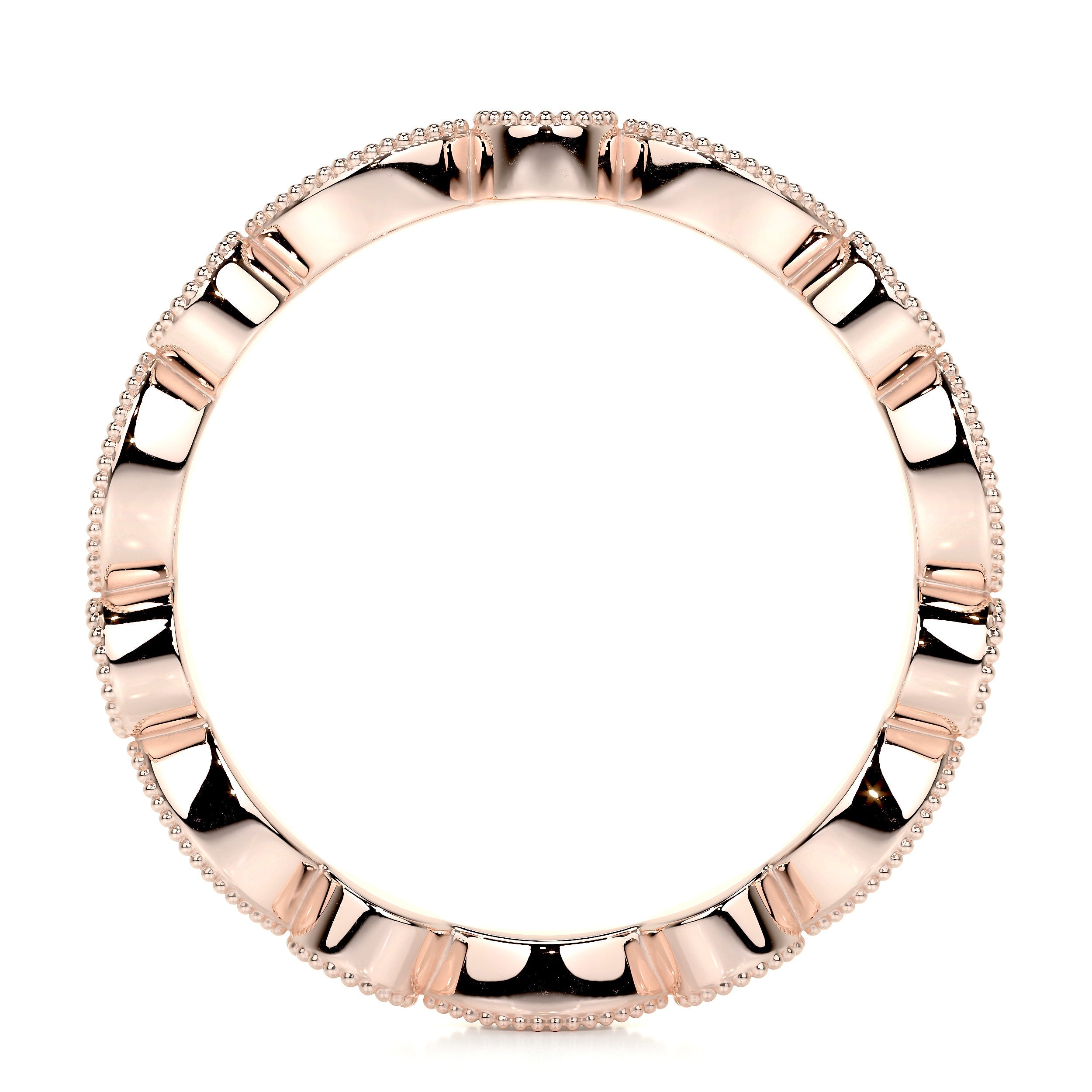 Amelia Lab Grown Eternity Wedding Ring   (0.5 Carat) -14K Rose Gold (RTS)