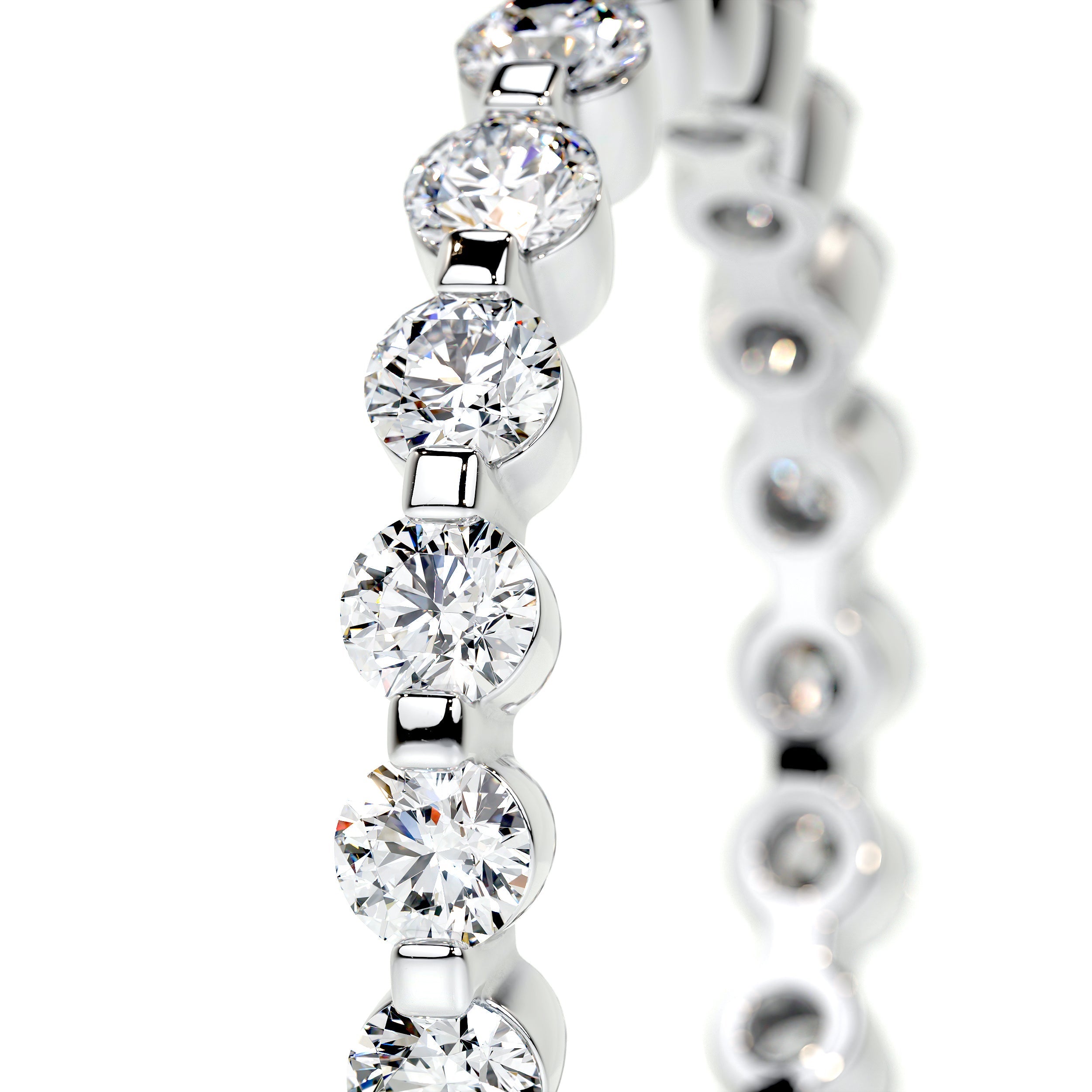 Josie Lab Grown Eternity Wedding Ring   (1 Carat) -Platinum (RTS)