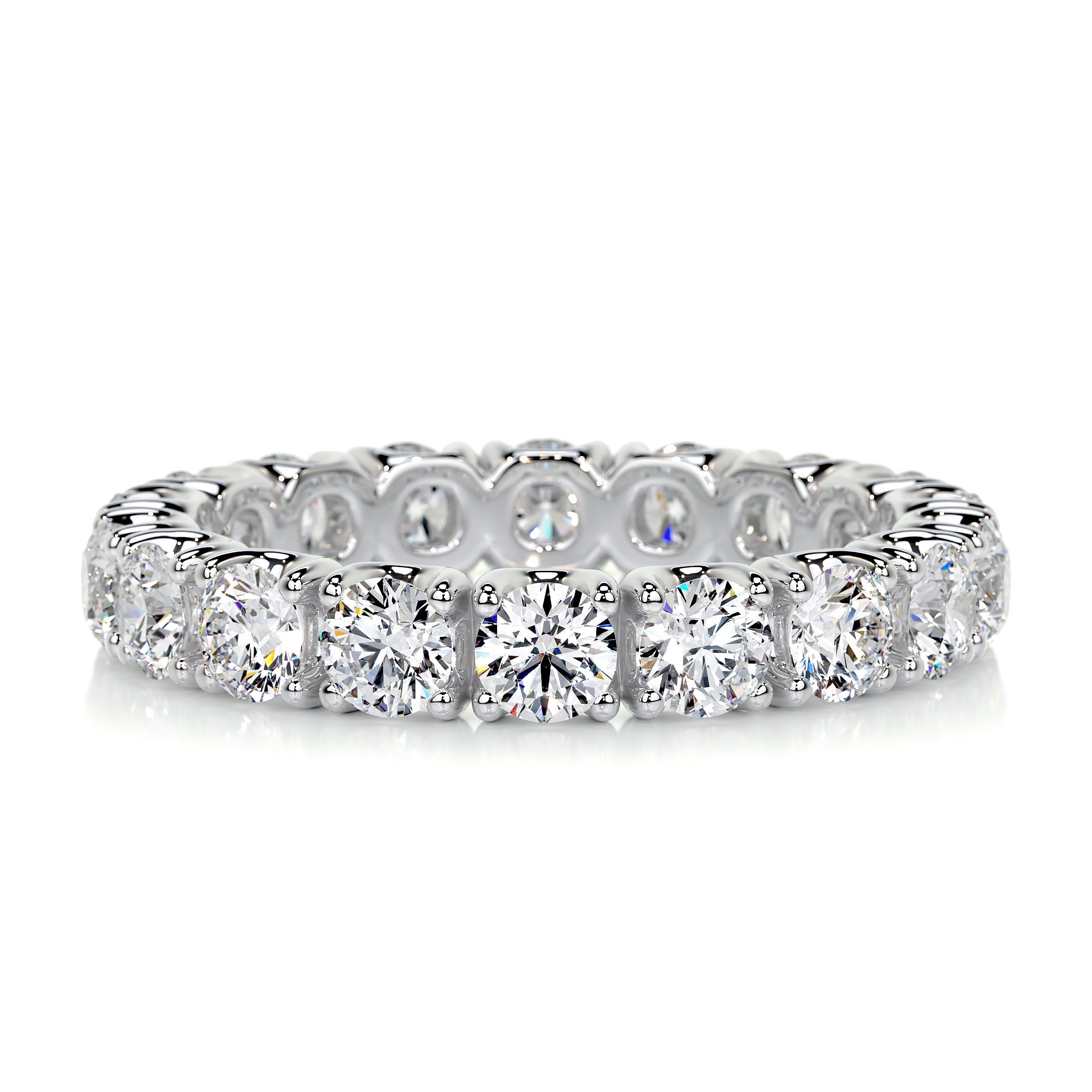 Trinity Eternity Wedding Ring   (2.4 Carat) -Platinum (RTS)