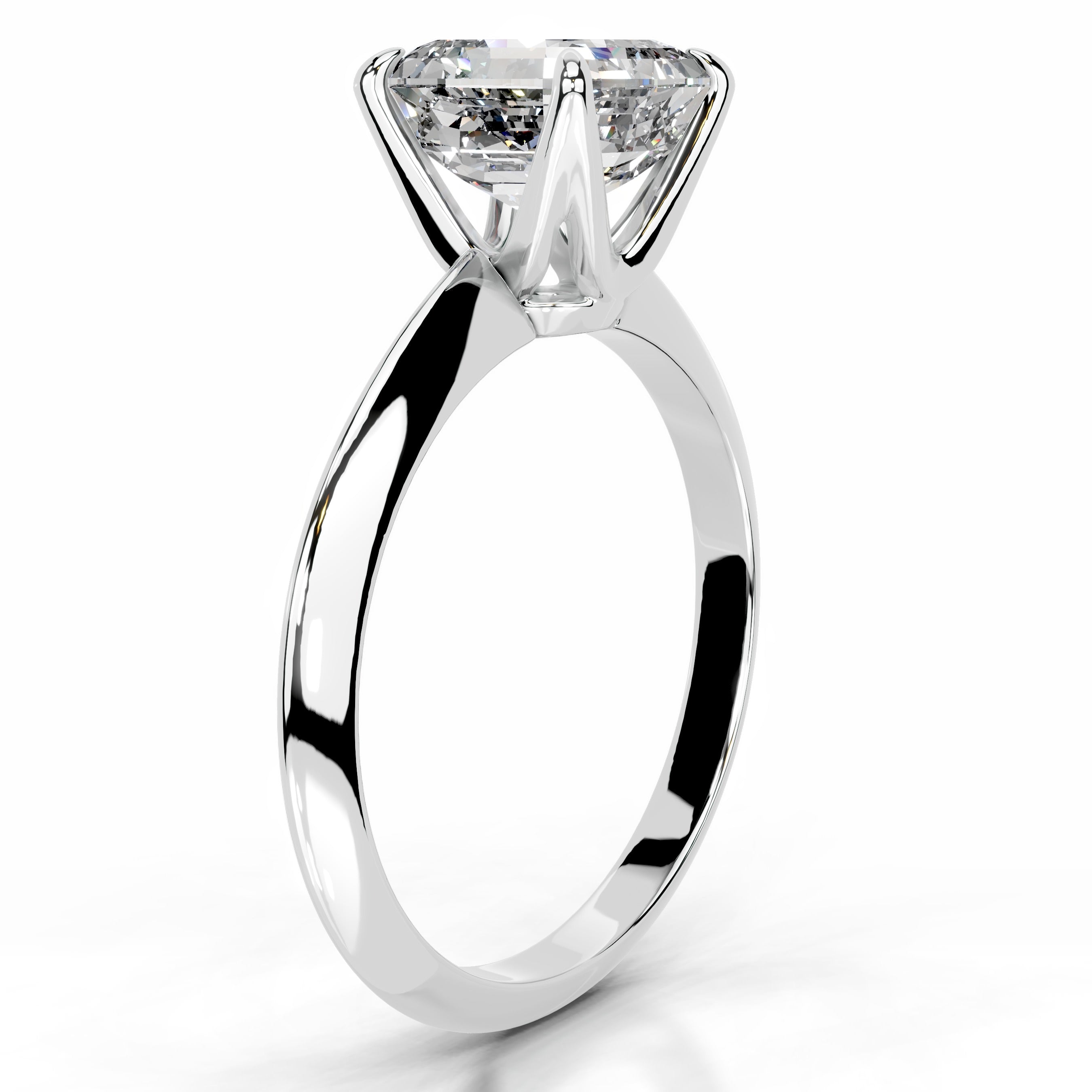 Evie Diamond Engagement Ring - 14K White Gold