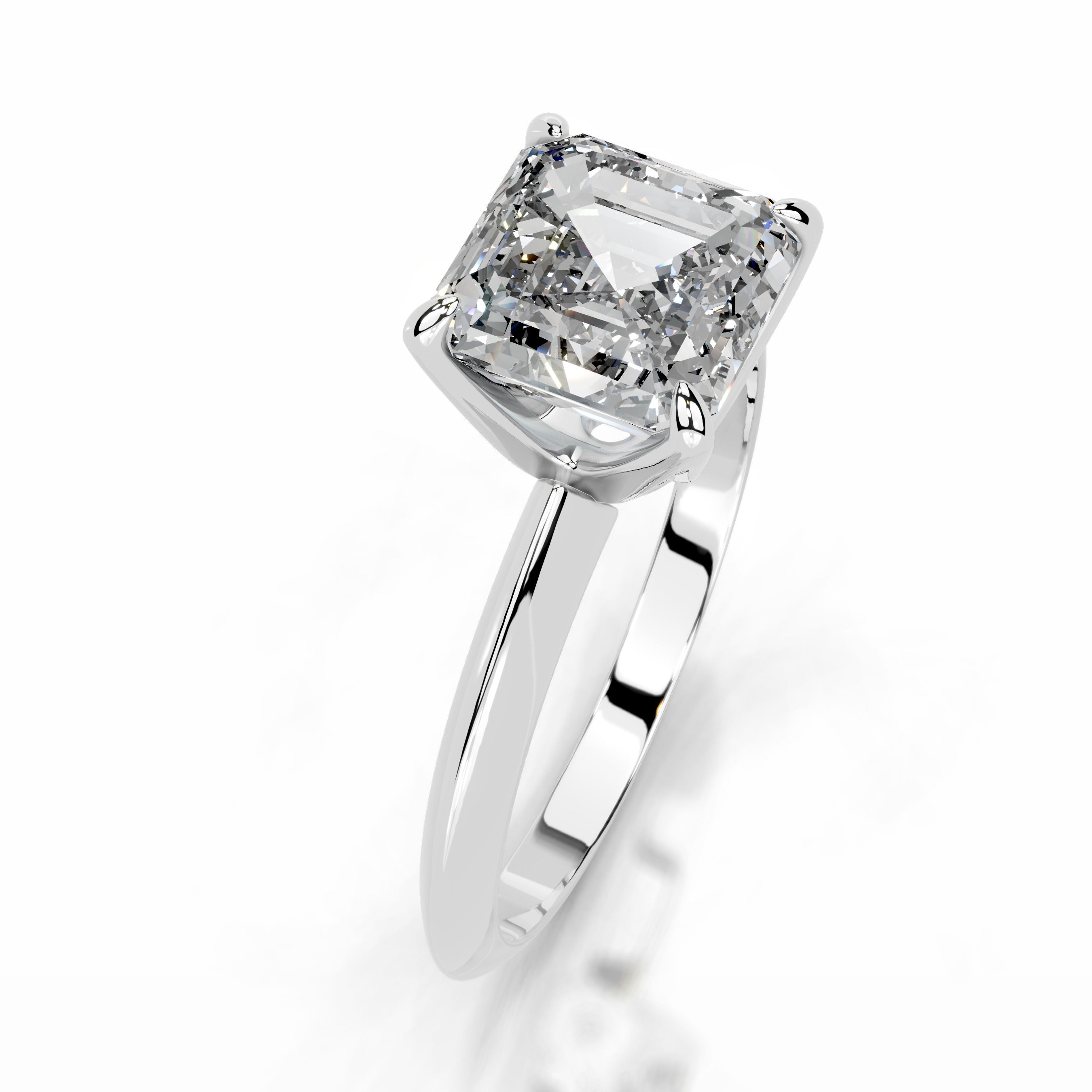 Evie Diamond Engagement Ring - 14K White Gold