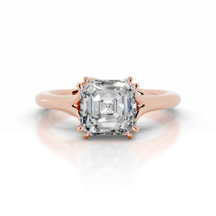 Ellie Diamond Engagement Ring - 14K Rose Gold