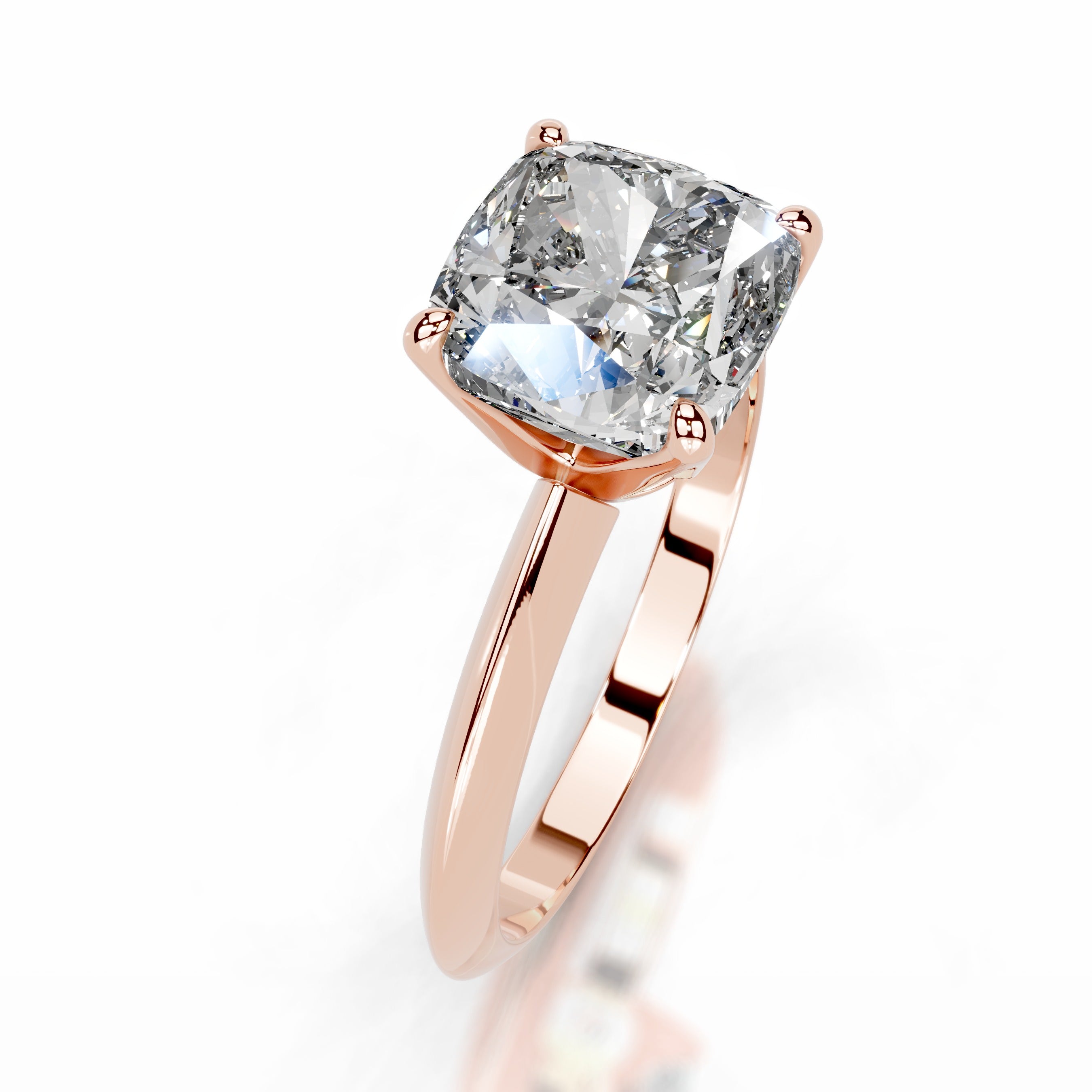 Evie Diamond Engagement Ring - 14K Rose Gold