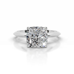 Evie Diamond Engagement Ring - Platinum - Main Stone 1.7 Carat