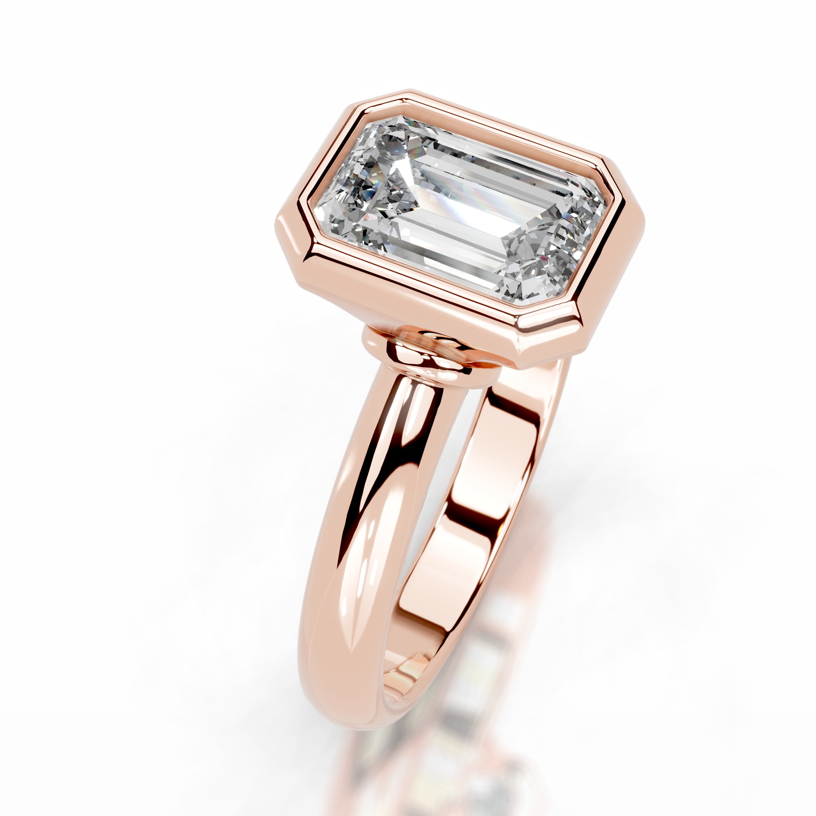 Kaylee Diamond Engagement Ring - 14K Rose Gold