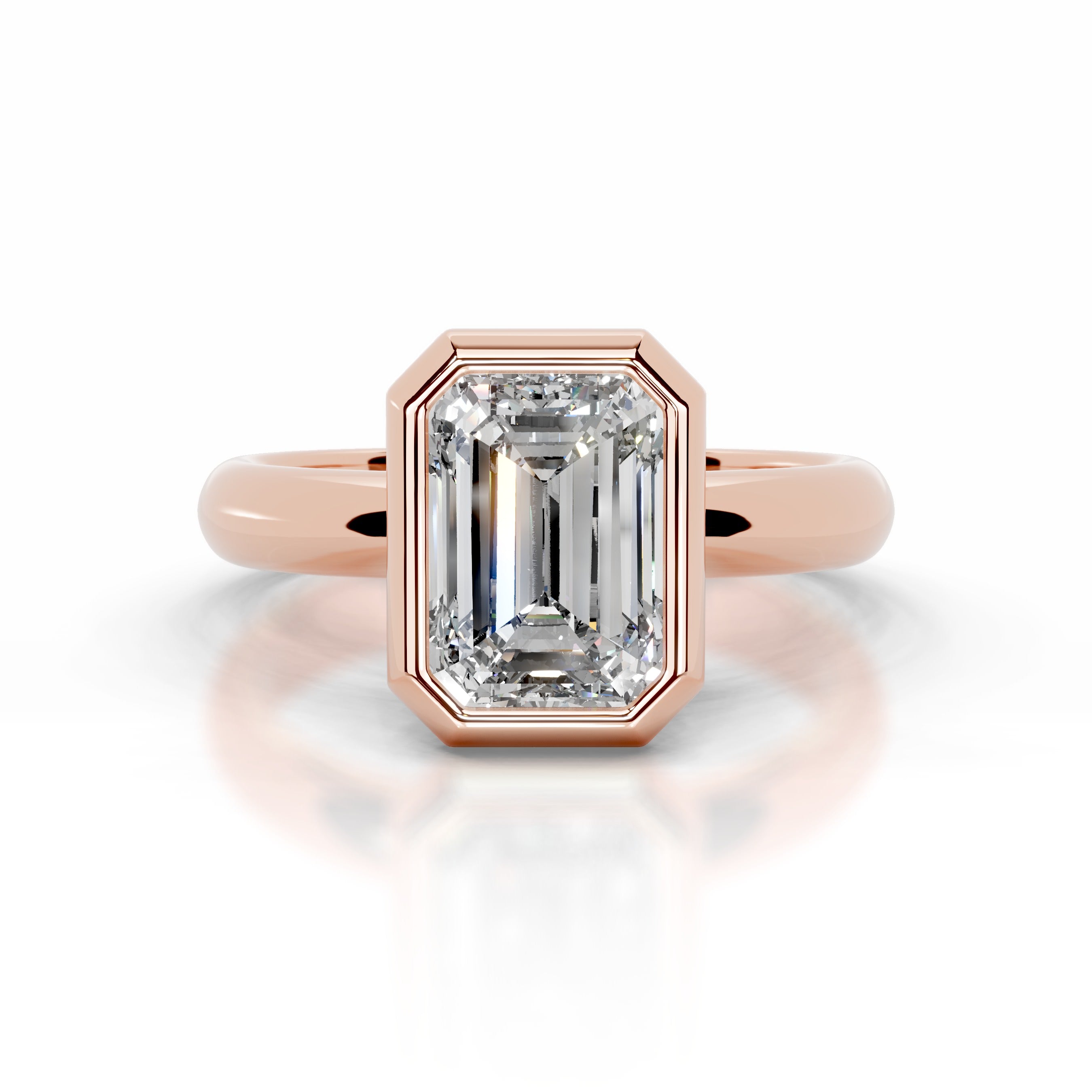 Kaylee Diamond Engagement Ring - 14K Rose Gold